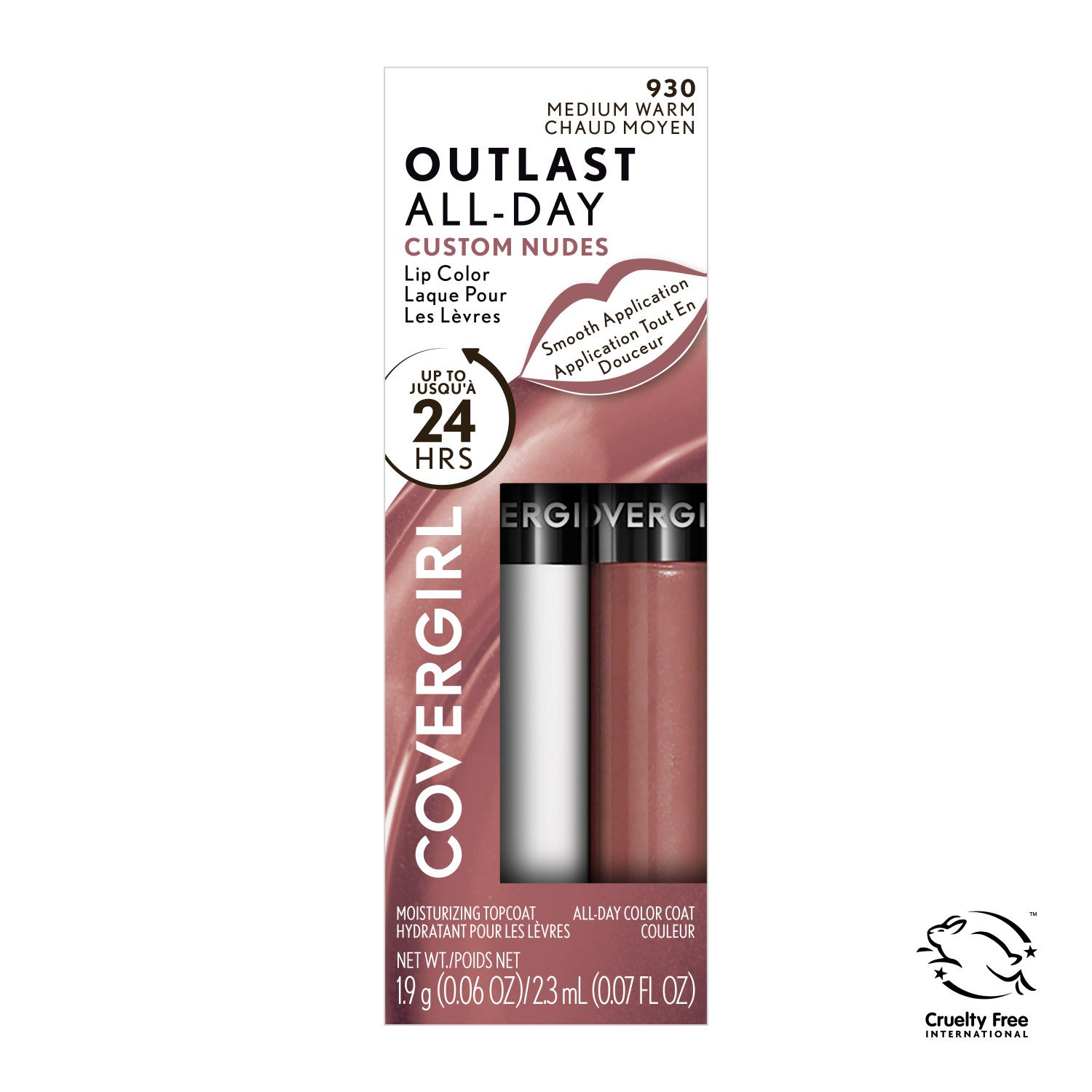 Covergirl Outlast AllDay Lipcolor Custom Nudes 930 Medium Warm Shop