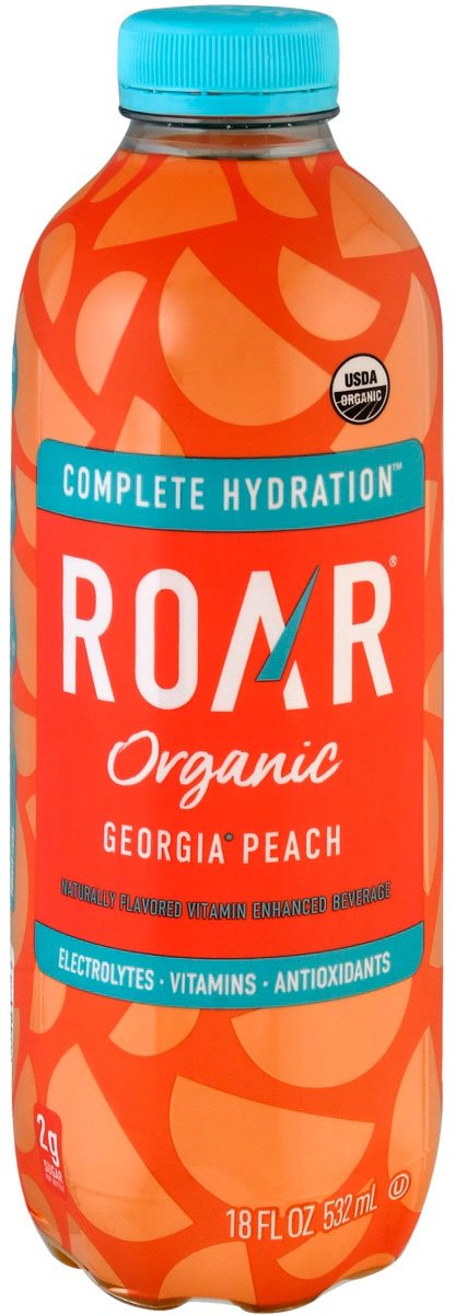 ROAR Organic Peach Sports Drink Shop Sports & energy drinks