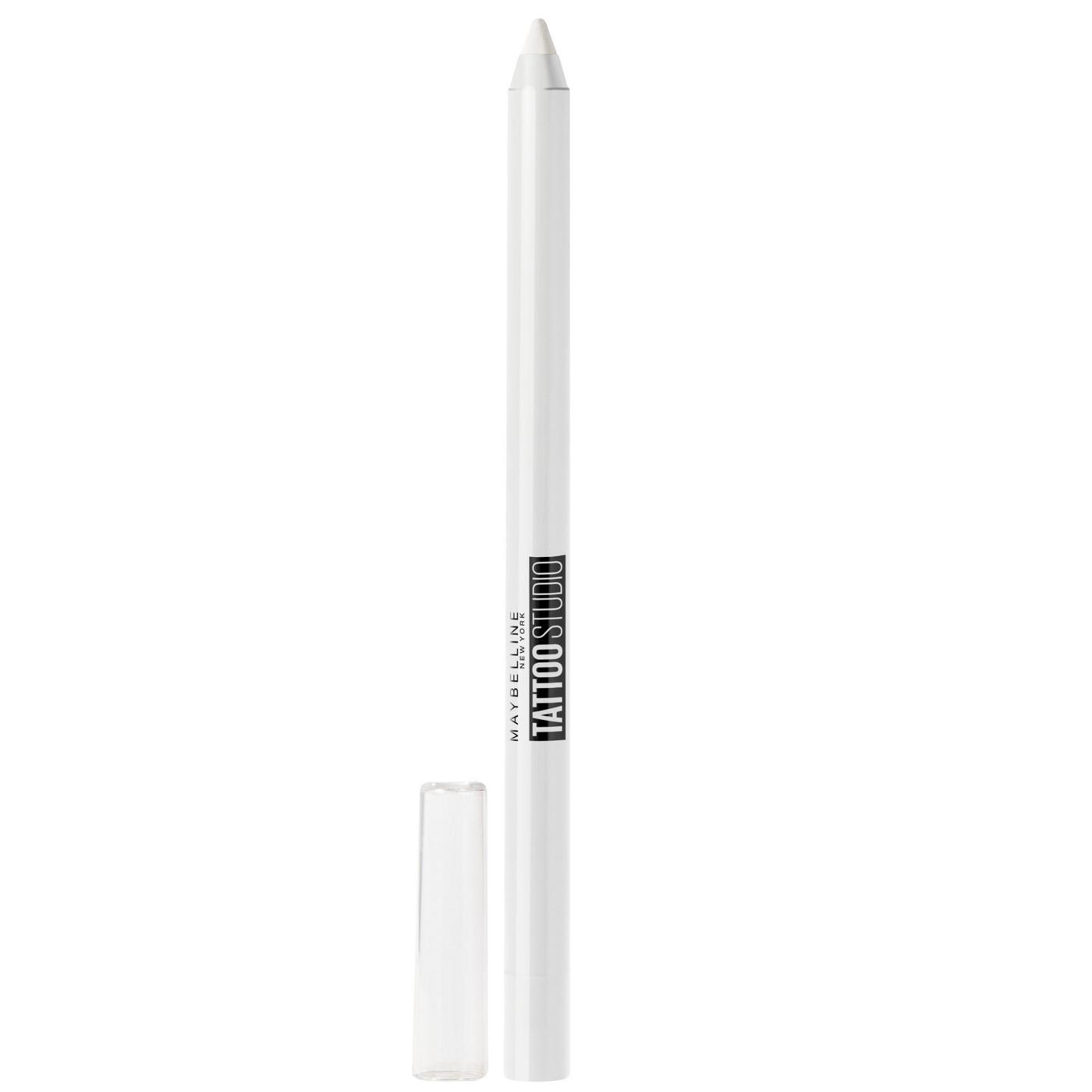 Maybelline Tattoo Studio Sharpenable Gel Pencil - Polished White; image 2 of 3
