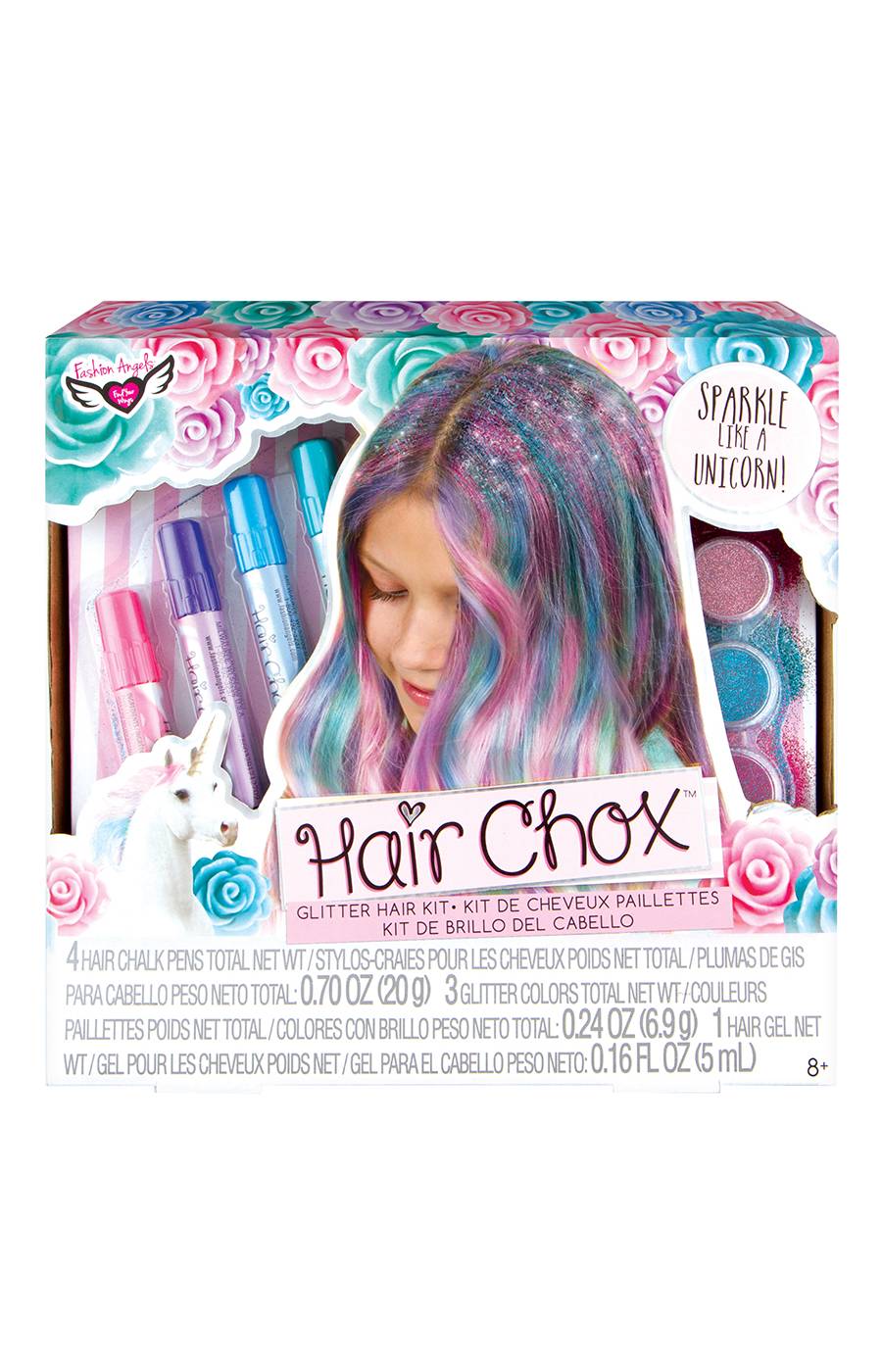 Fashion Angels Unicorn Magic Hair Chox Set; image 2 of 7