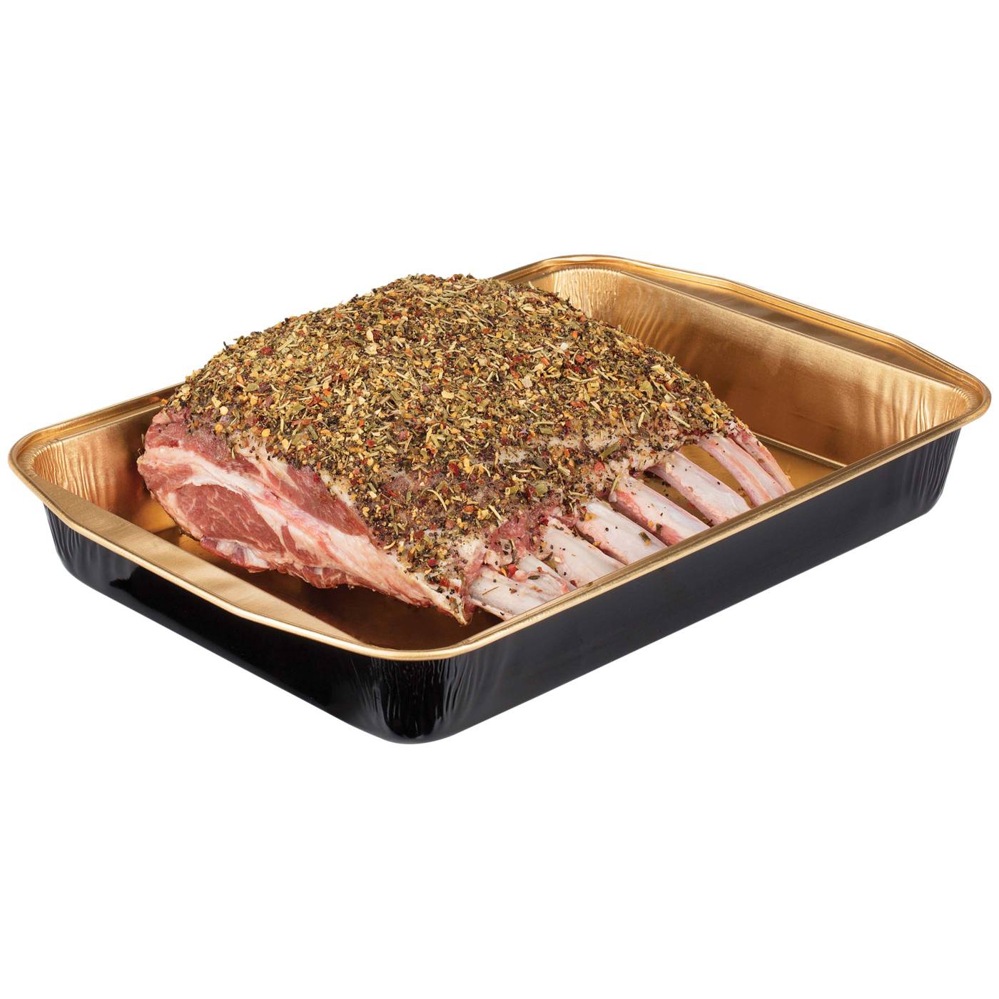 Meal Simple by HEB Seasoned Frenched Natural Lamb Rib Roast Shop
