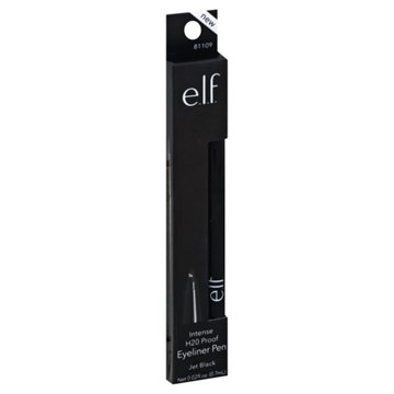 e.l.f. Intense Ink Waterproof Eyeliner Pen Black, .02 oz