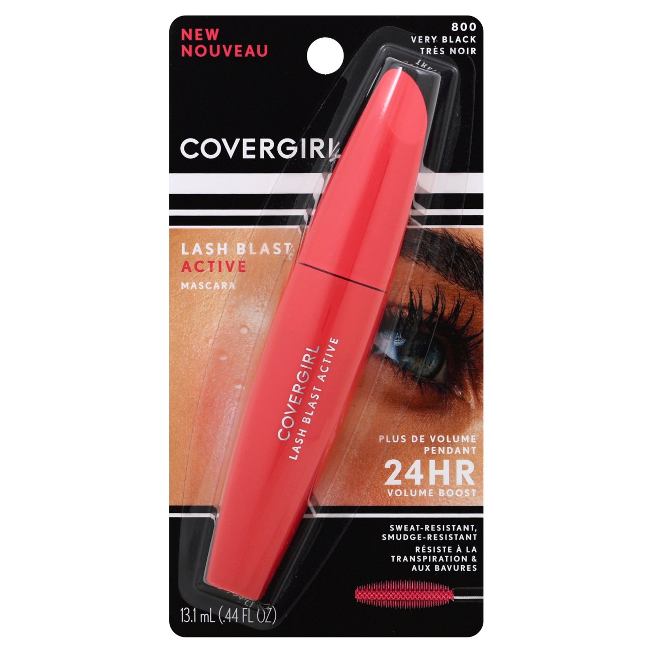 Covergirl Lash Blast Active Mascara 800 Very Black Shop Mascara at HEB