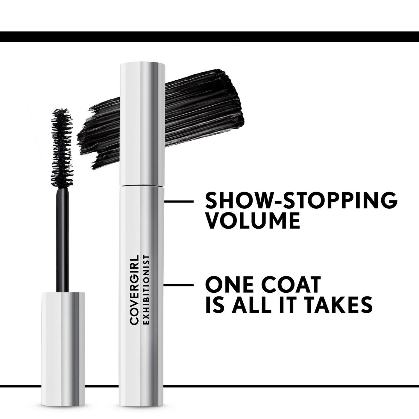 Covergirl Exhibitionist Mascara 800 Very Black; image 8 of 9