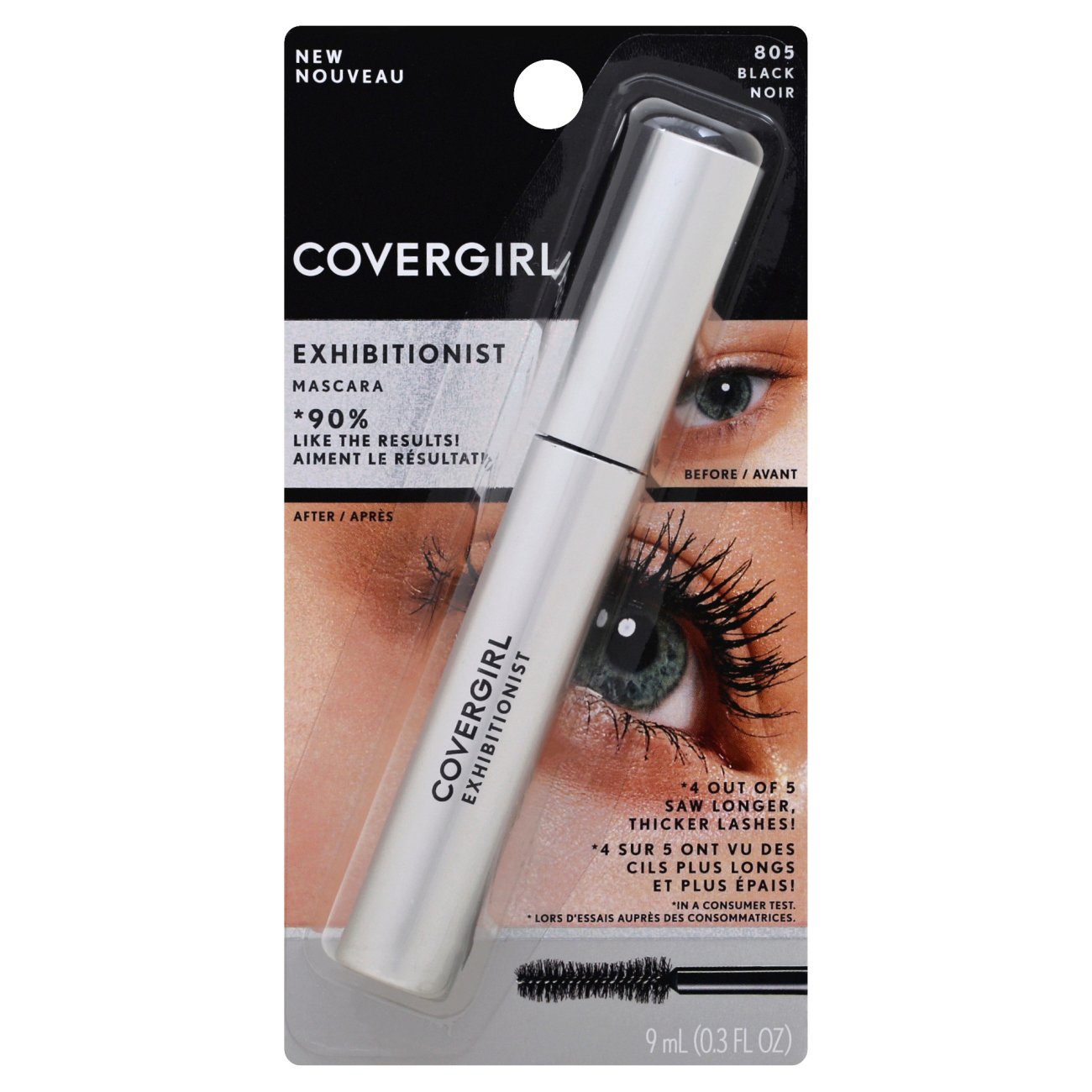 Covergirl Exhibitionist Mascara, Black Shop Mascara at HEB