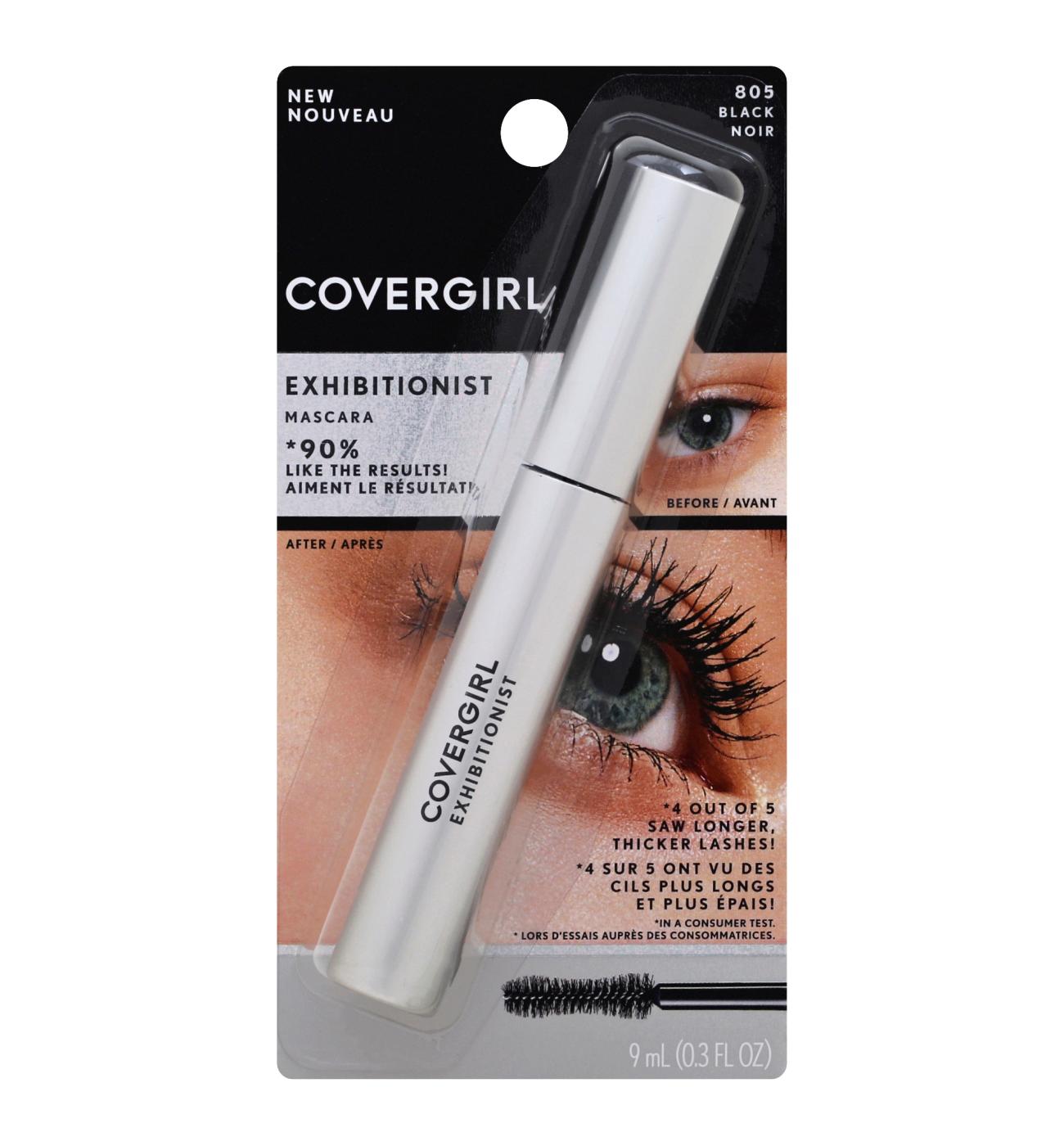 Covergirl Exhibitionist Mascara 805 Black Shop Mascara at HEB