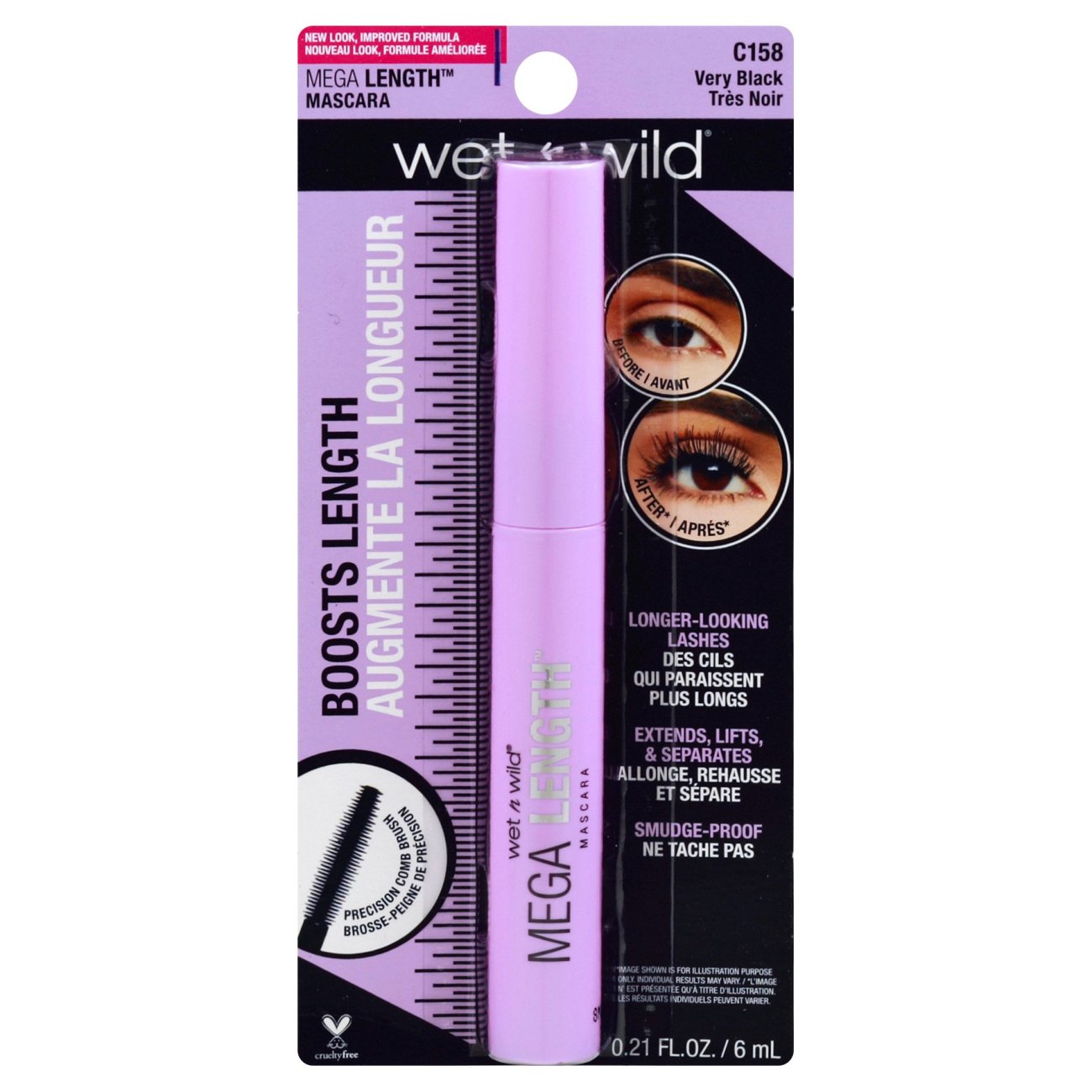 Wet n Wild Mega Length Mascara Shop Mascara at HEB
