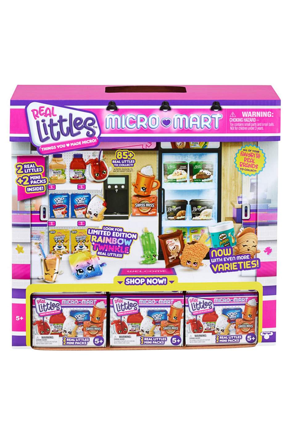 Shopkins Real Littles Season 15 Micro Mart Exclusive Shopper 17-Pack 17 Real  Littles 17 Mini Packs, RANDOM Figures Moose Toys - ToyWiz