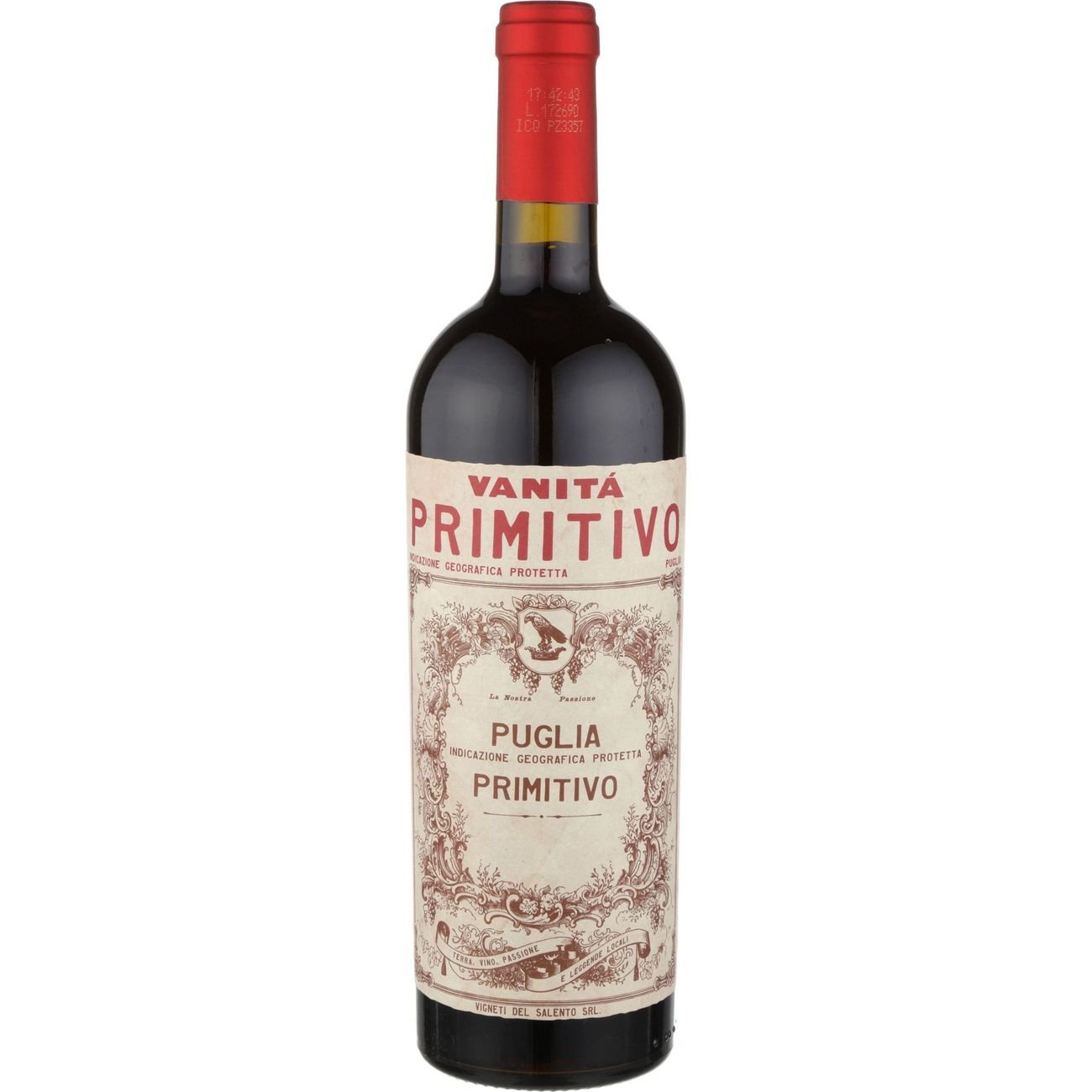 Vanitá Primitivo Puglia IGP, 750 mL