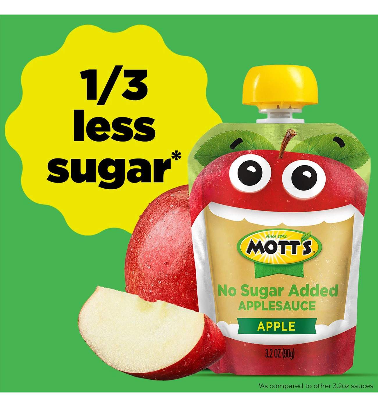 Mott's No Sugar Added Applesauce 12 pk Pouches; image 4 of 11