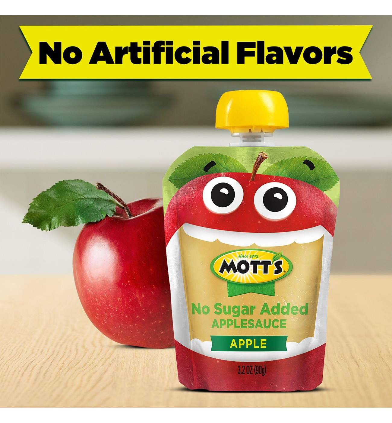 Mott's No Sugar Added Applesauce 12 pk Pouches; image 5 of 11