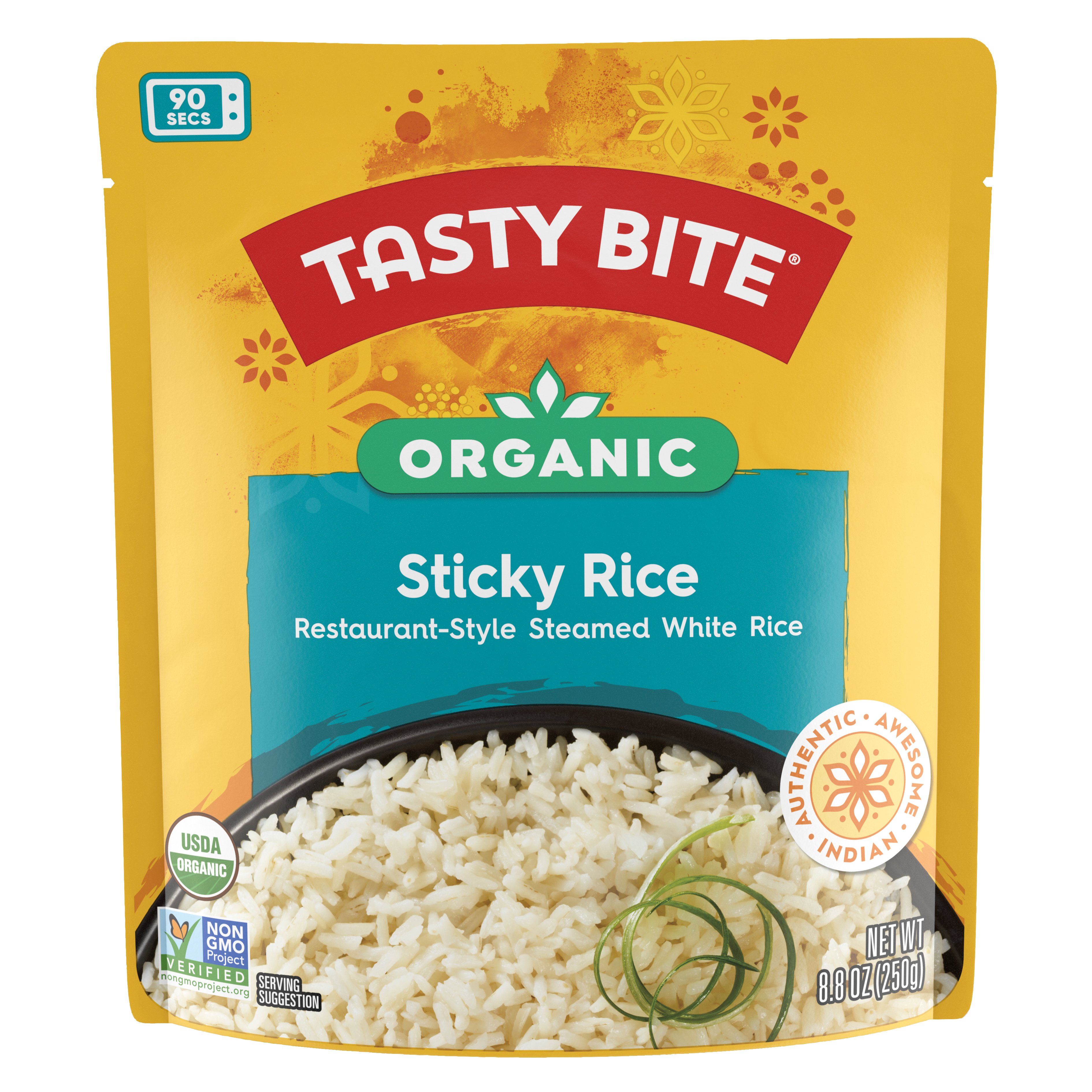 Tasty Bite Organic Sticky Rice Shop Rice & Grains at HEB