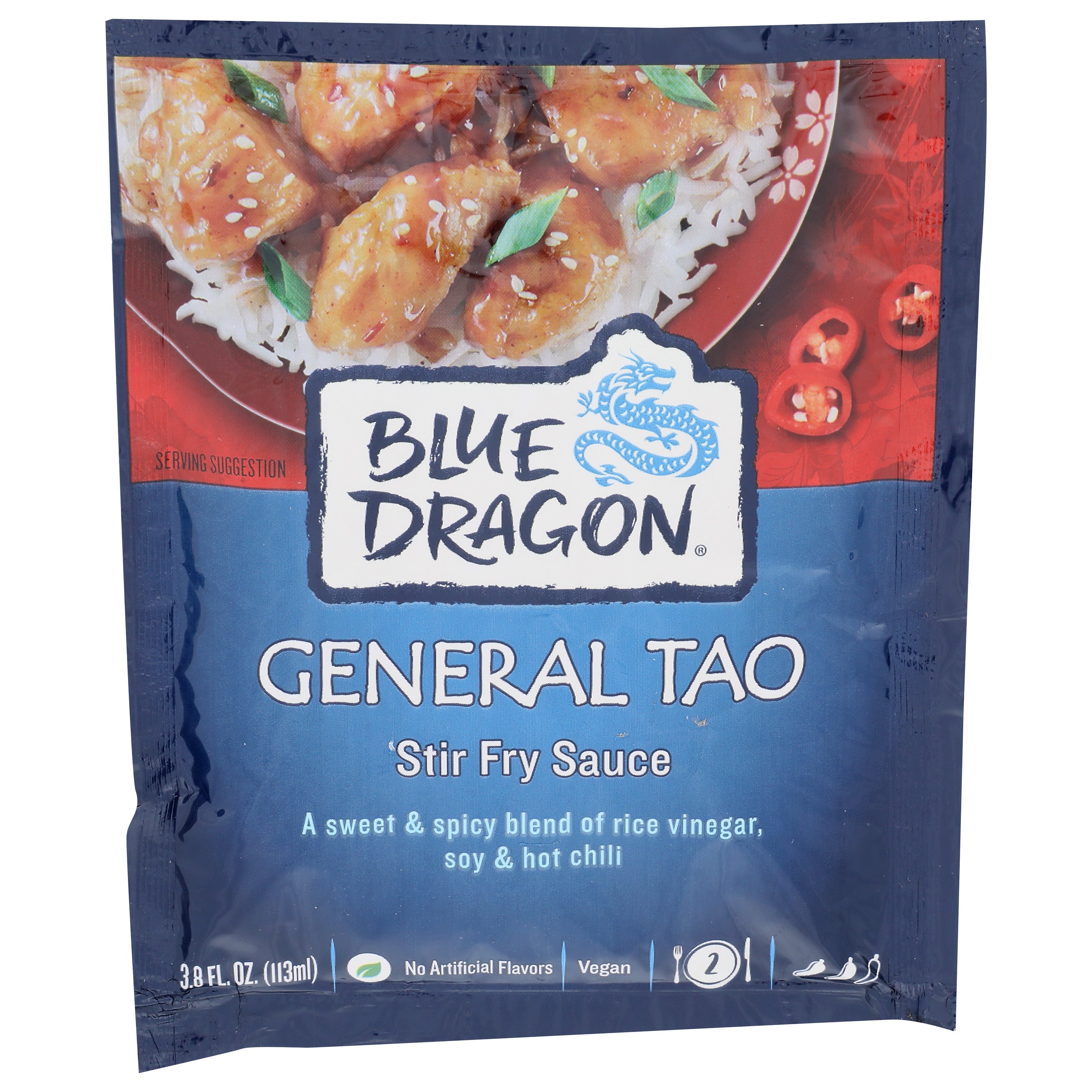 Blue Dragon General Tao Stir Fry