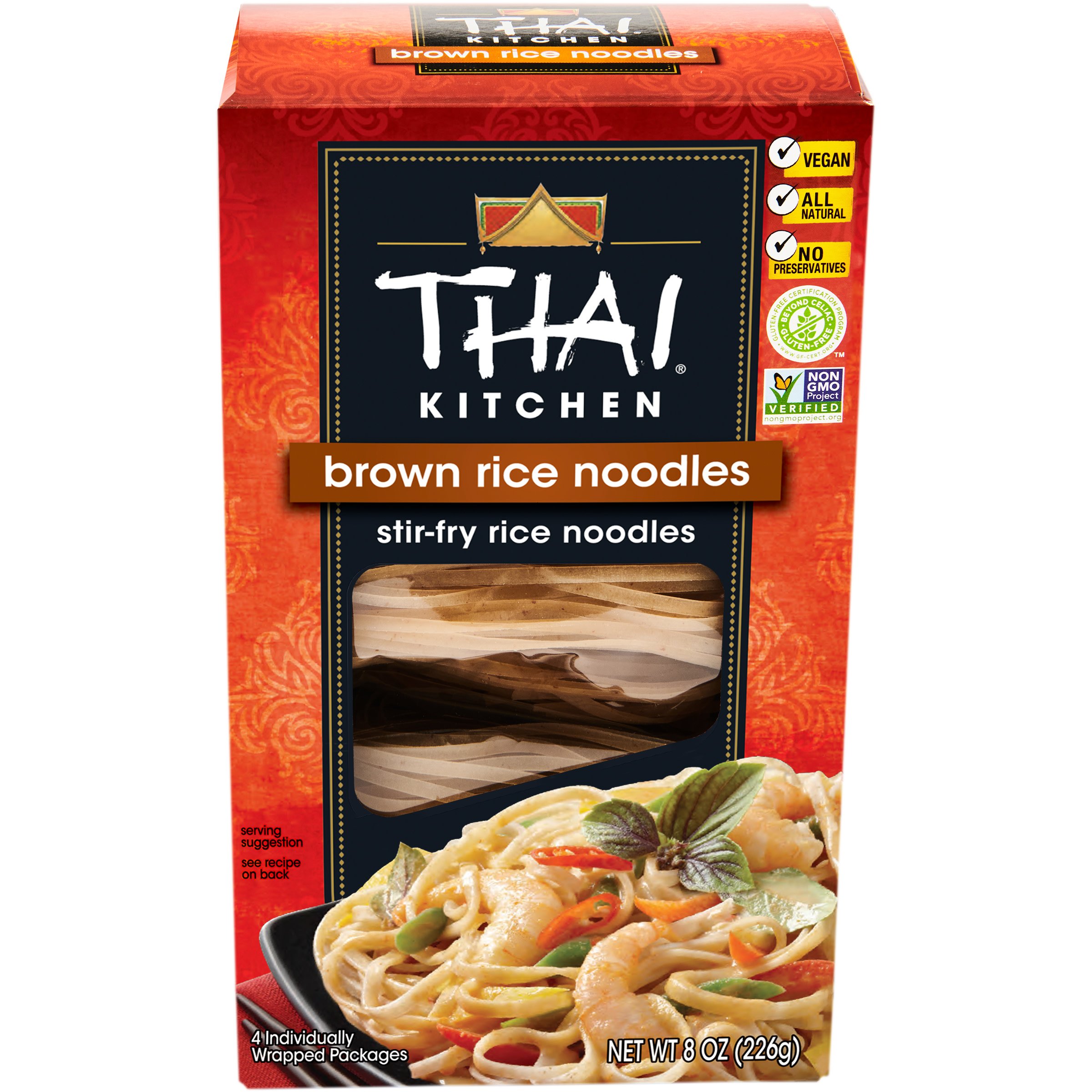 Thai Kitchen Gluten Free Brown Rice Noodles - Shop Pasta & Rice at H-E-B