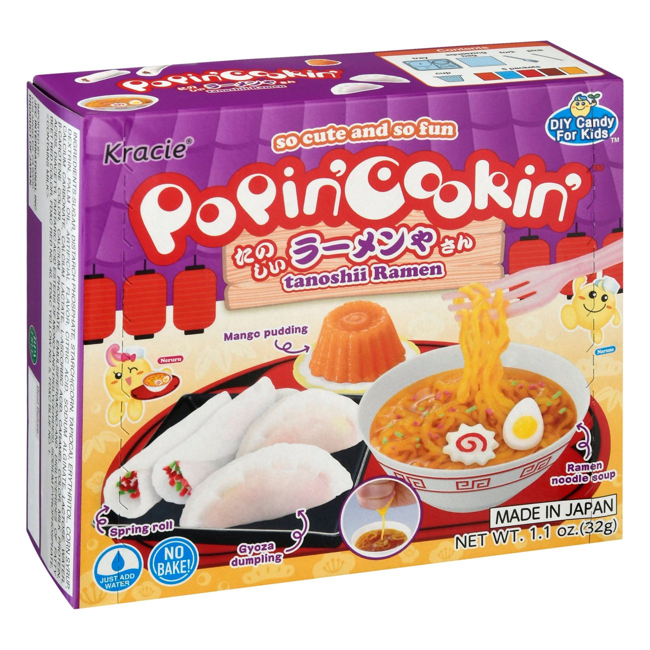 Popin' Cookin' Japanese Tanoshi Sushi Kit