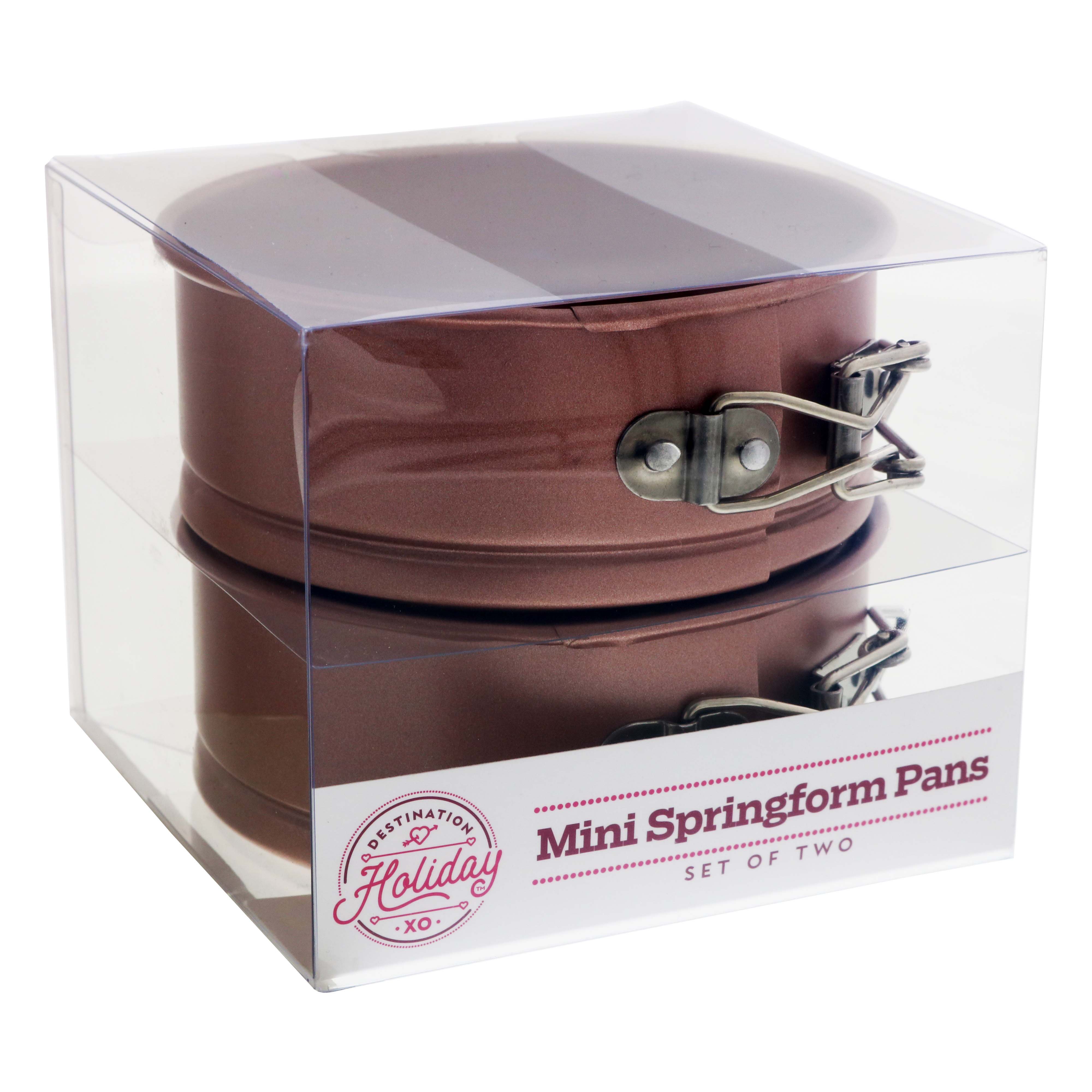 Destination Holiday Mini Springform Pans Set Shop Kitchen & Dining at