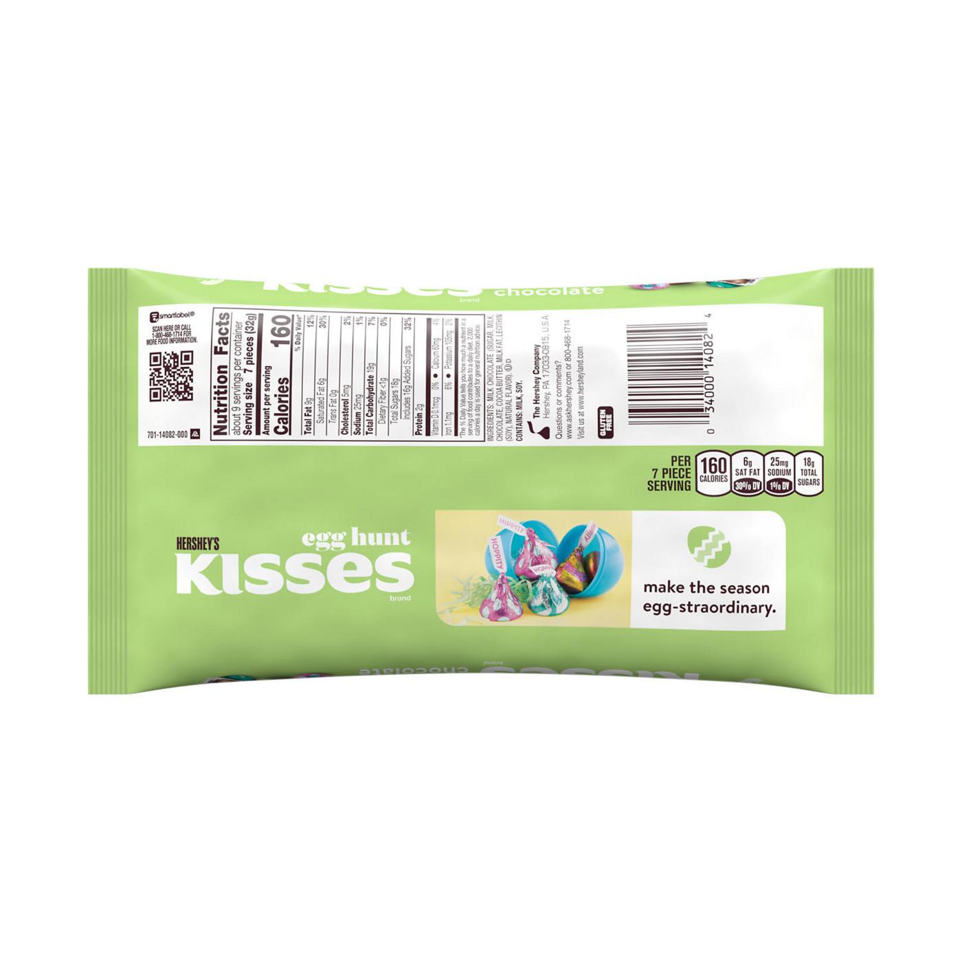 Hershey's Kisses Milk Chocolate Easter Candy; image 5 of 9