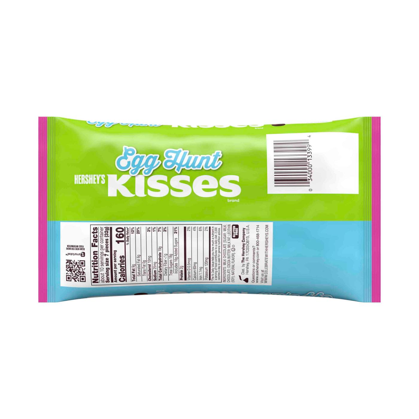 Hershey's Kisses Milk Chocolate Easter Candy; image 8 of 9