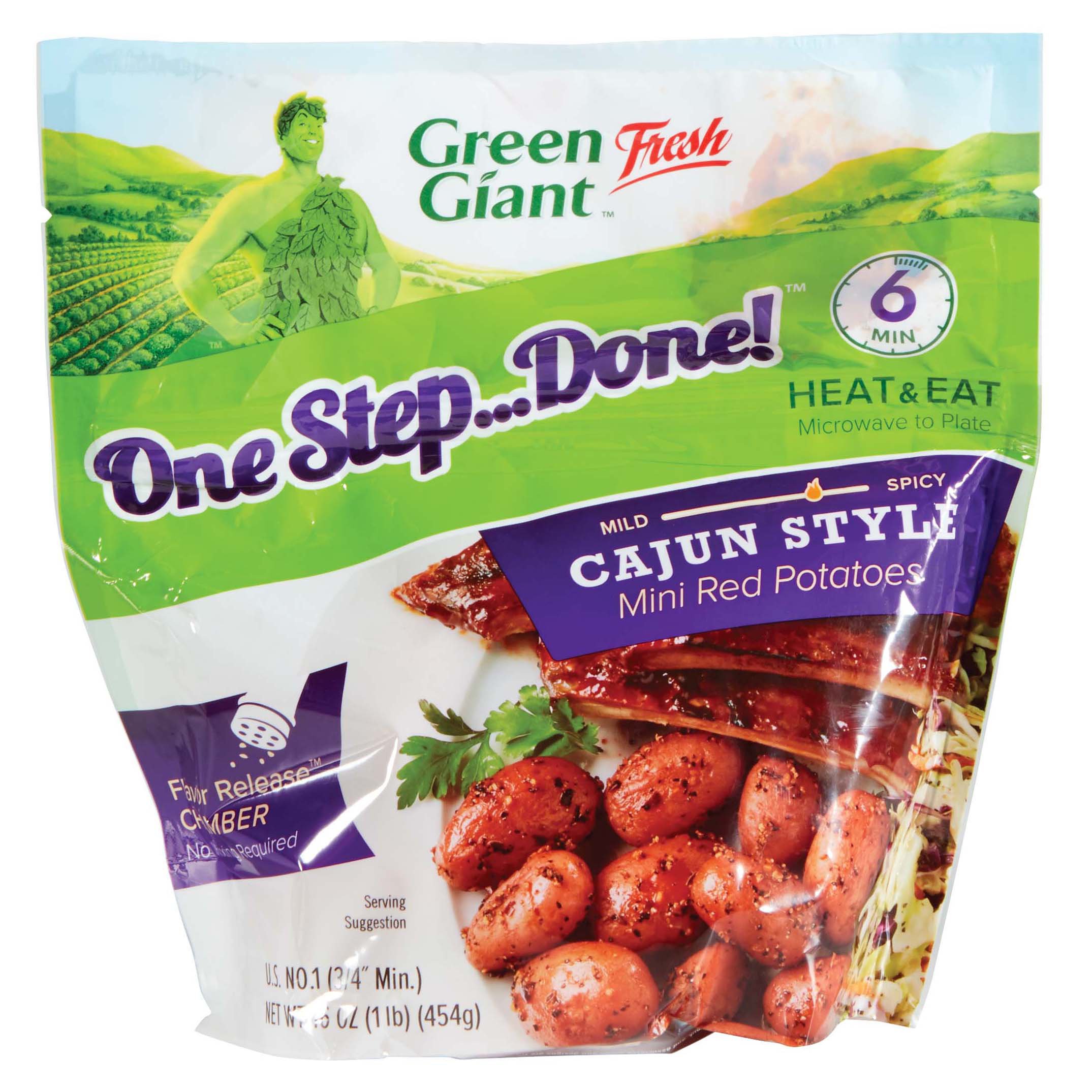 Green Giant One Step Done Cajun Style Mini Red Potatoes Shop Potatoes