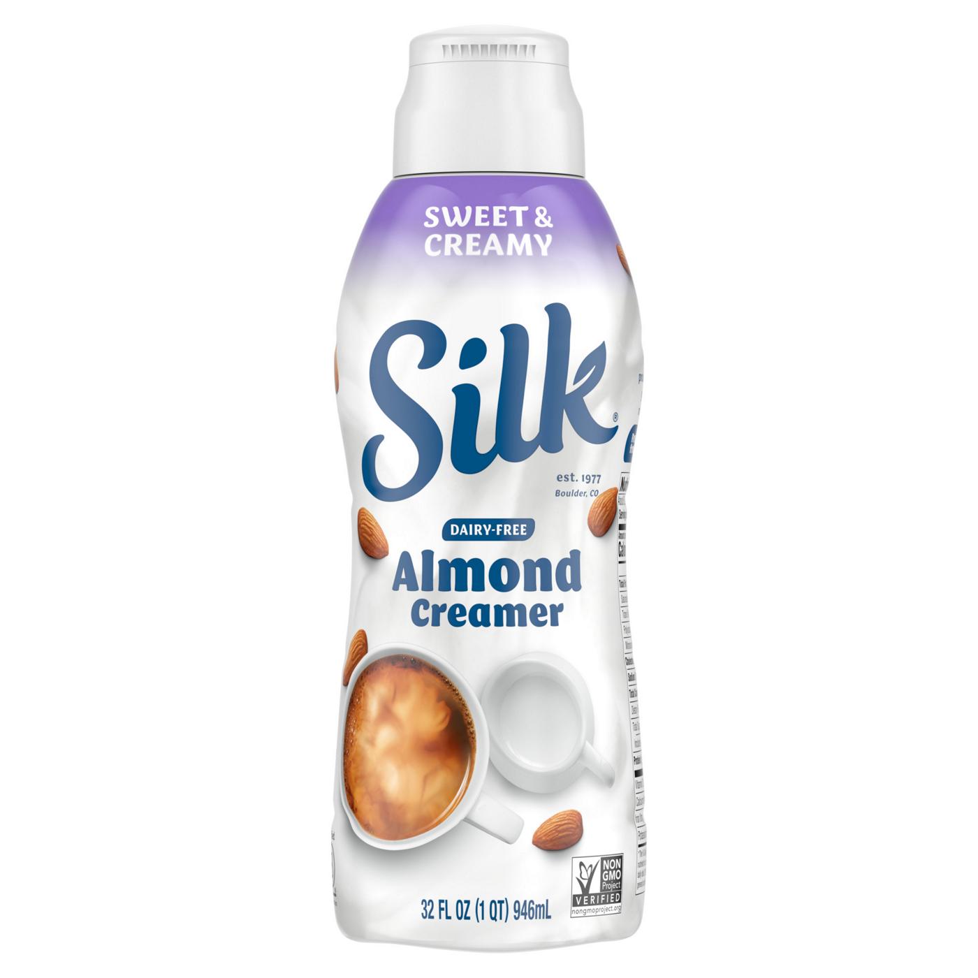 Silk Sweet & Creamy Almond Liquid Coffee Creamer; image 1 of 6