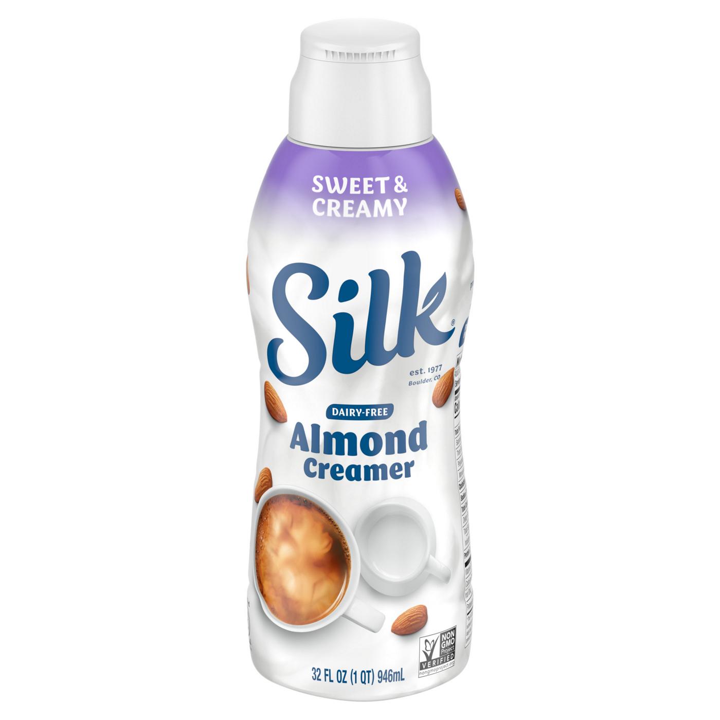 Silk Sweet & Creamy Almond Liquid Coffee Creamer; image 6 of 6