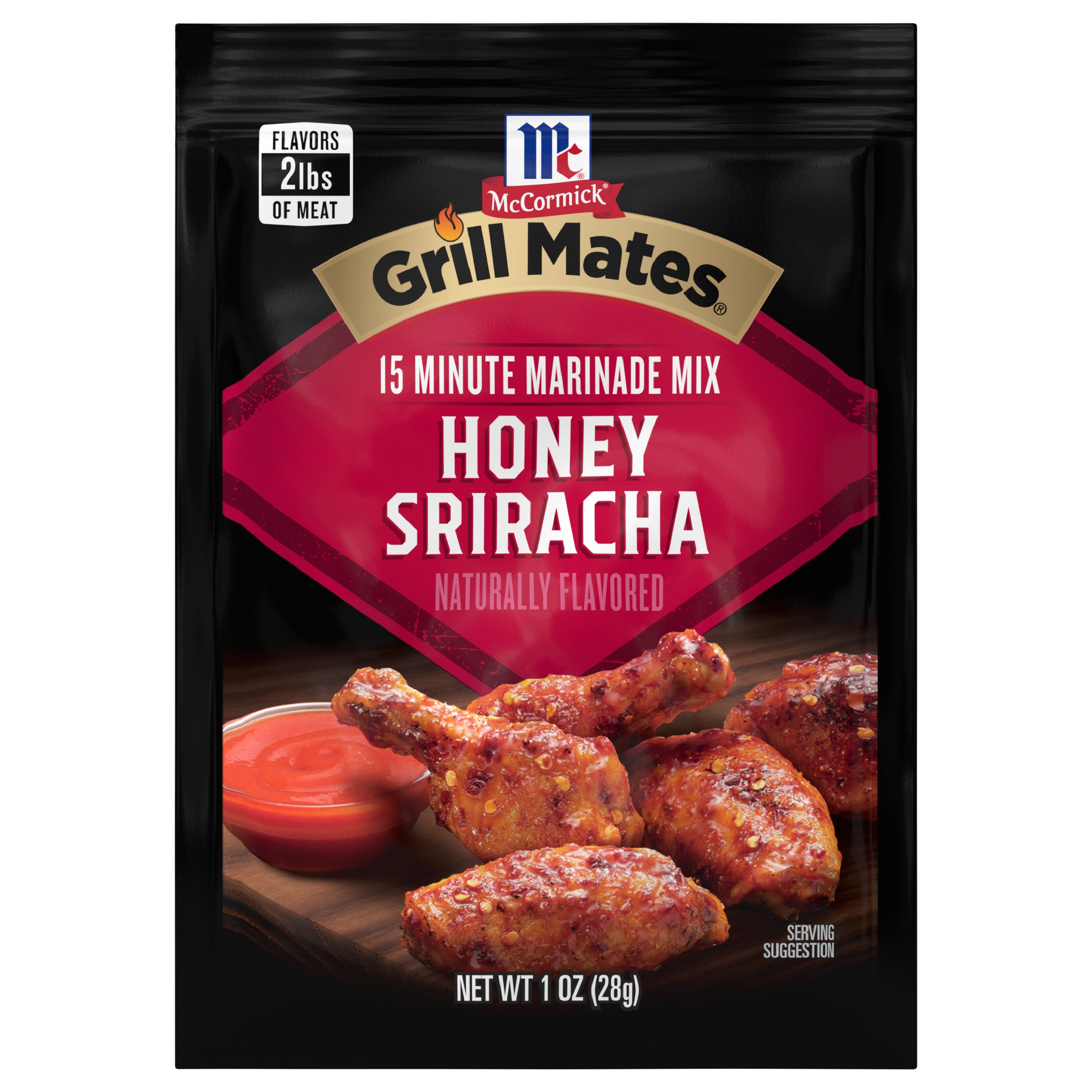 McCormick Grill Mates Honey Sriracha Marinade Mix Shop Marinades at HEB