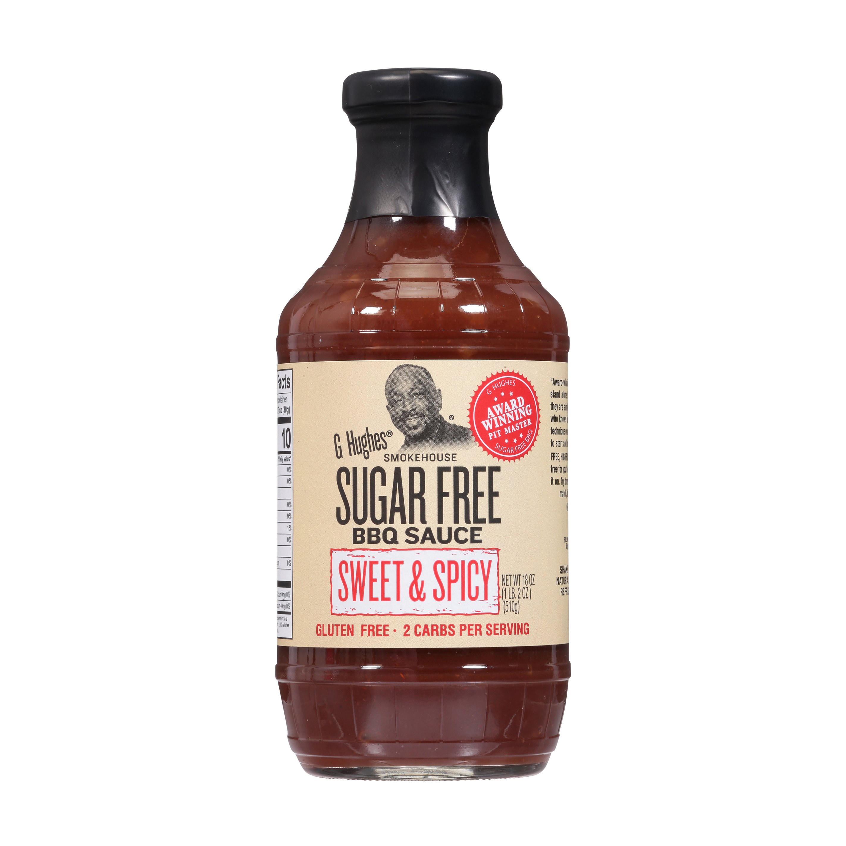 G Hughes Smokehouse Sugar Free Sweet & Spicy BBQ Sauce Shop Barbecue Sauces at HEB