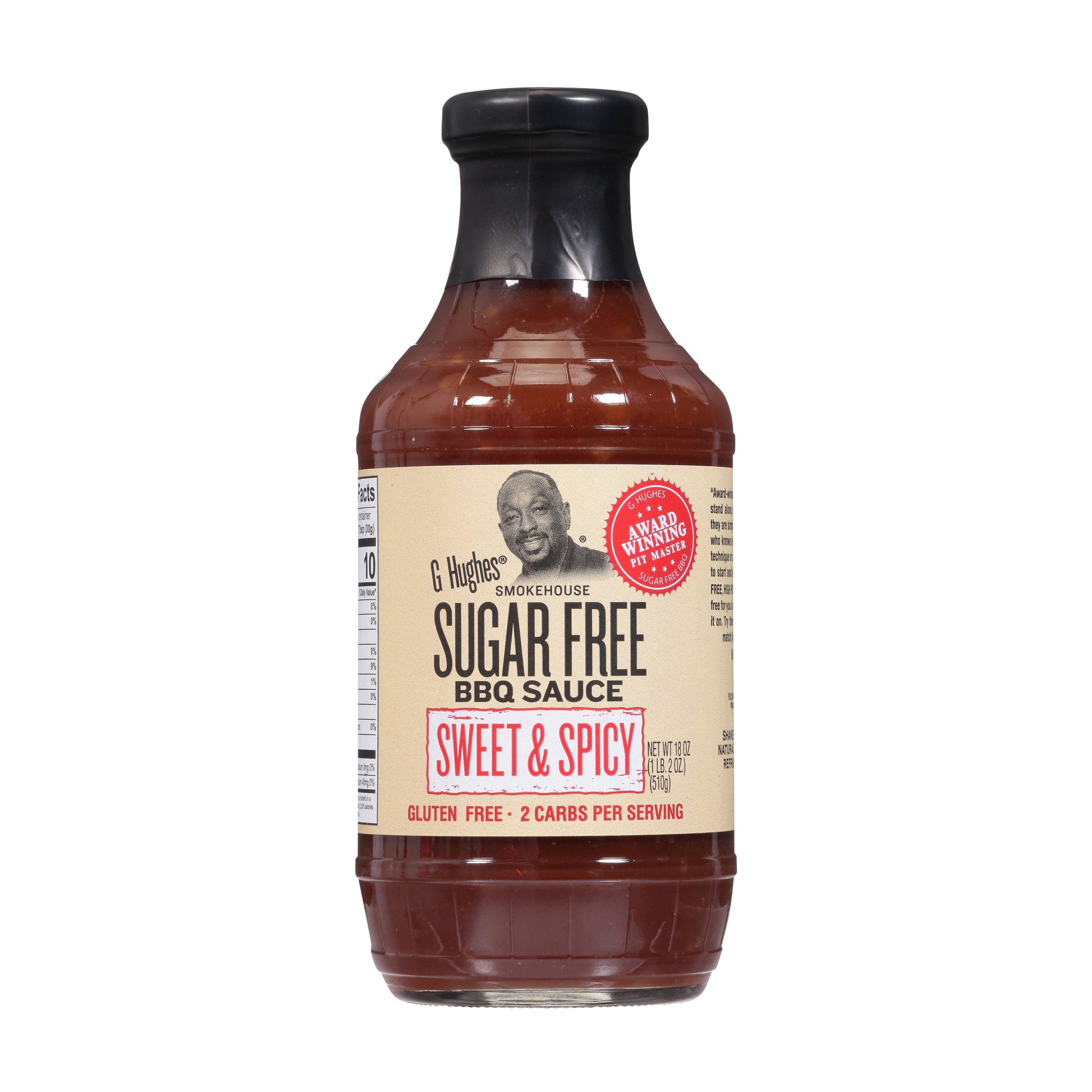 G Hughes Smokehouse Sugar Free Sweet & Spicy BBQ Sauce Shop Barbecue