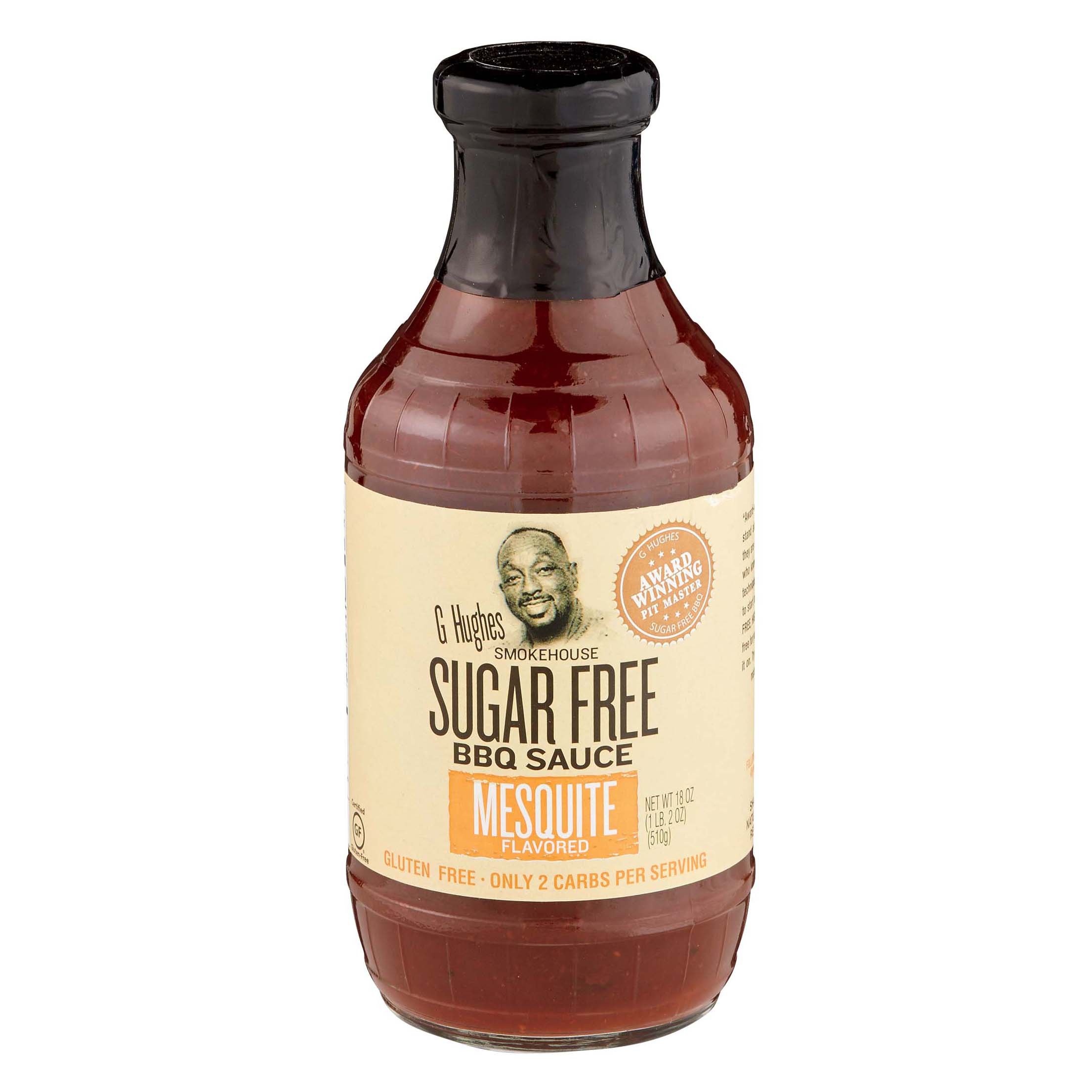 G Hughes Smokehouse Sugar Free Mesquite BBQ Sauce - Shop Barbecue