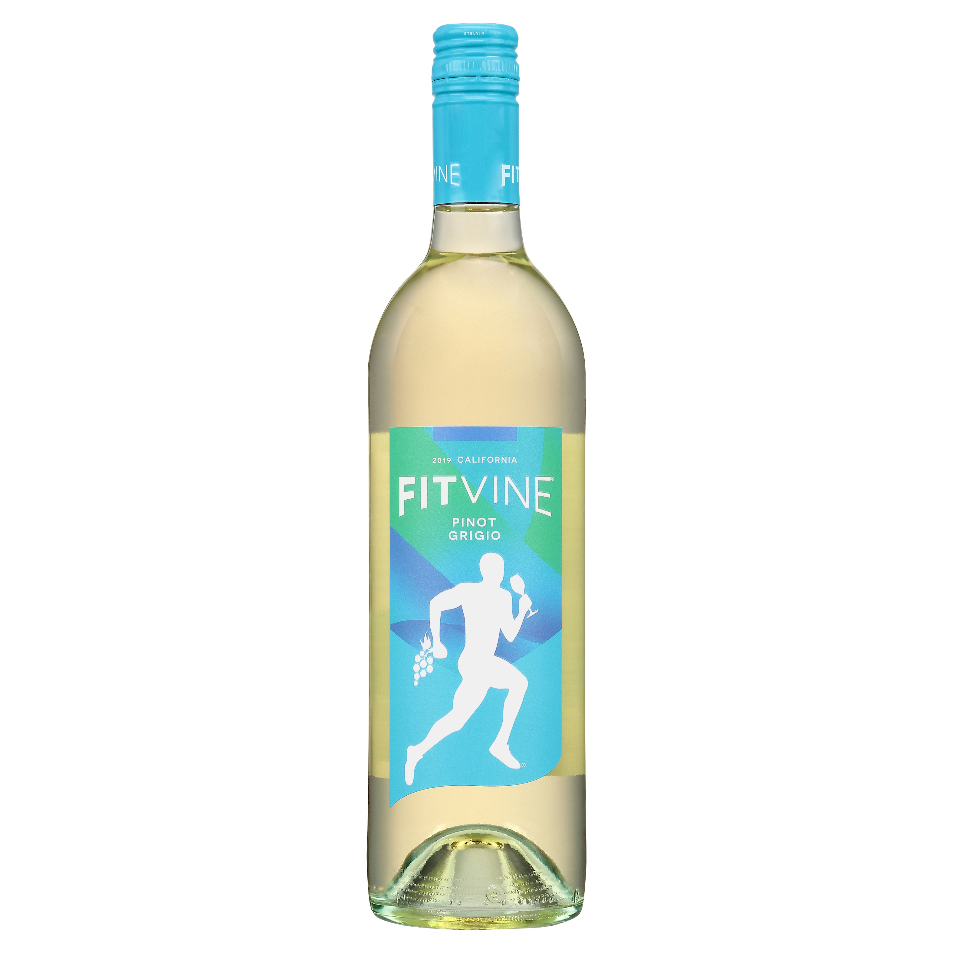 Fit Vine Pinot Grigio California White Wine, 750 mL