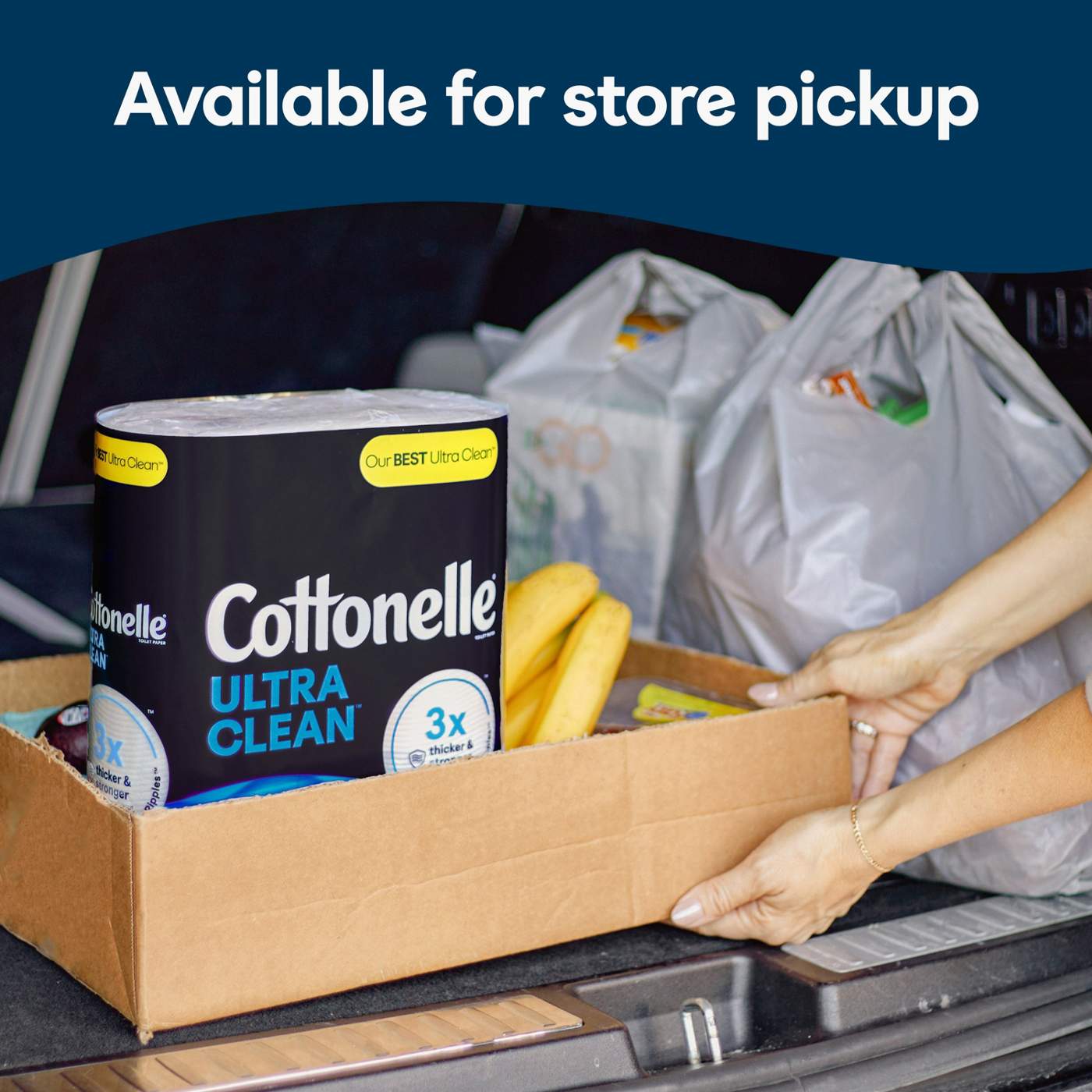 Cottonelle Ultra Clean Strong Toilet Paper; image 7 of 7