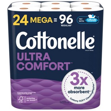 Cottonelle Ultra Comfort Soft Toilet Paper, 24 ct