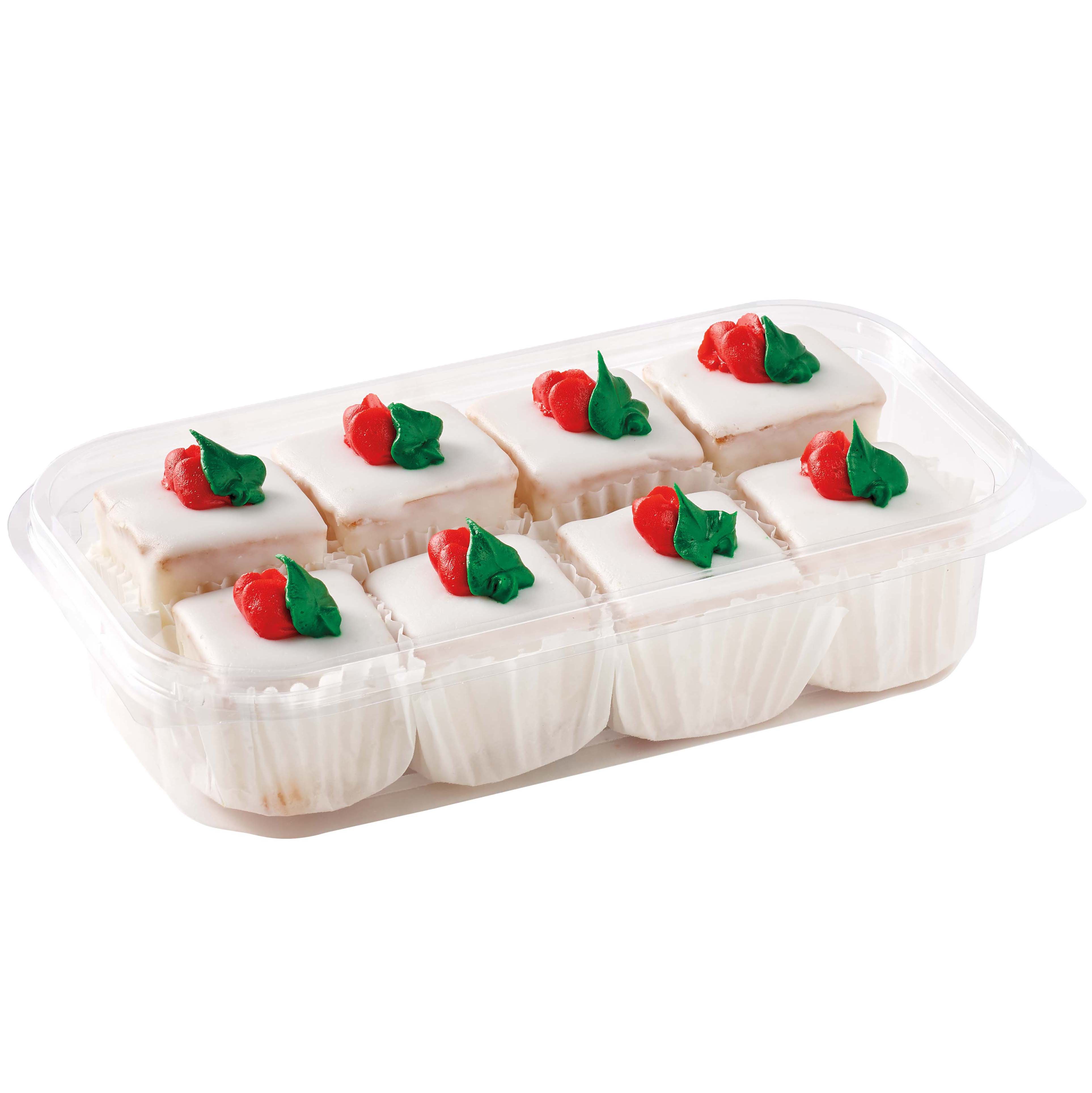 HEB Bakery Petit Four Almond Cake Bites Shop Standard cakes at HEB