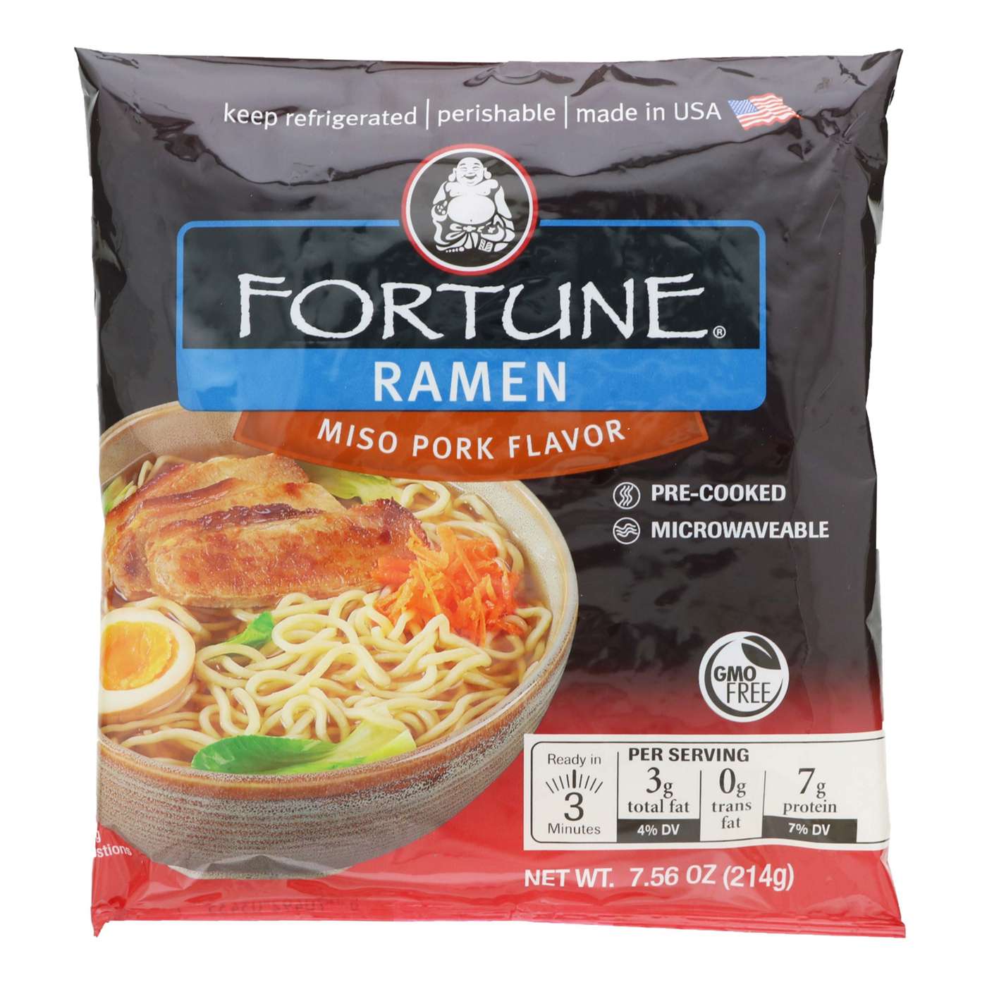 Fortune Miso Pork Ramen Noodle; image 1 of 2