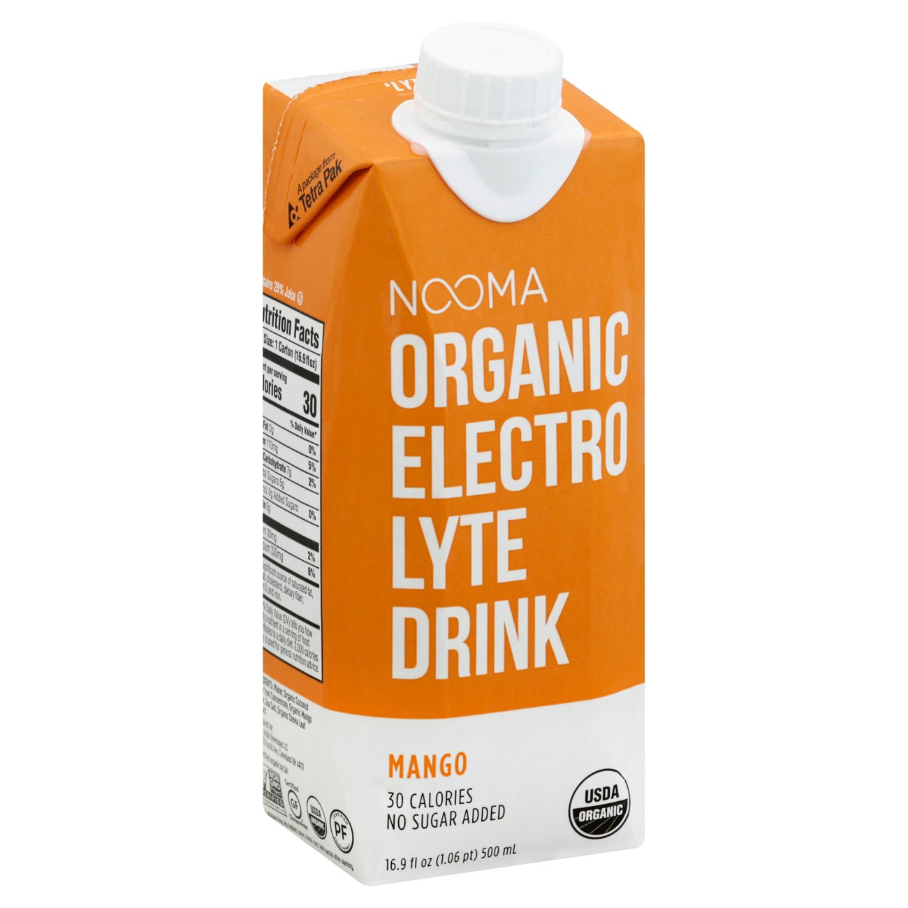 Nooma Mango Organic Electrolyte Drink - Shop Sports & Energy Drinks at