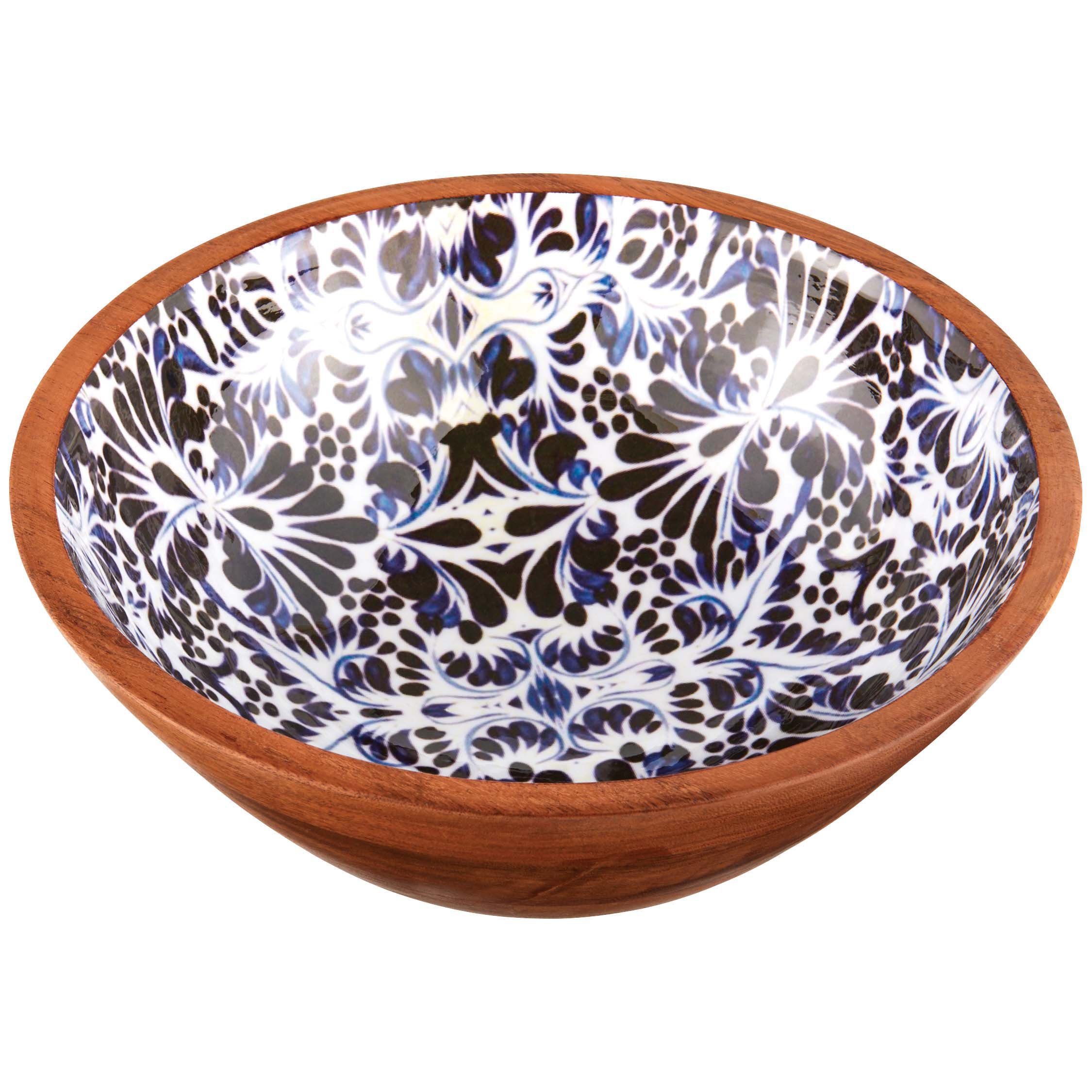 Kitchen & Table Blue & White Talavera Bowl Shop Bowls at HEB