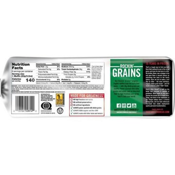Dave's Killer Bread Rockin' Grains Organic English Muffins, 6 ct