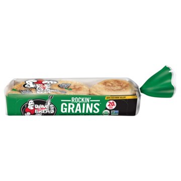 Dave's Killer Bread Rockin' Grains Organic English Muffins, 6 ct
