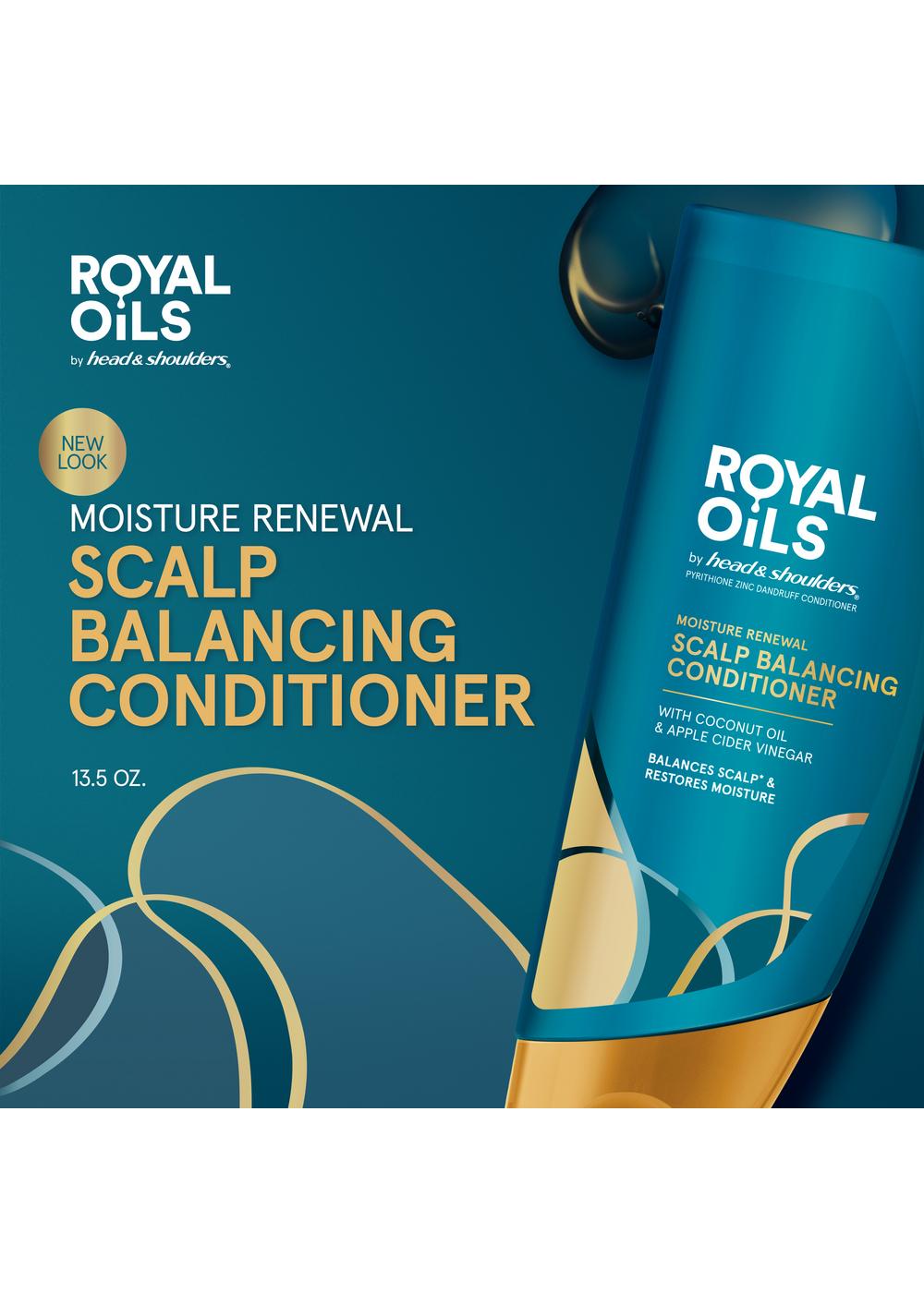 Head & Shoulders Royal Oils Scalp Balancing Conditioner - Coconut Oil; image 8 of 10
