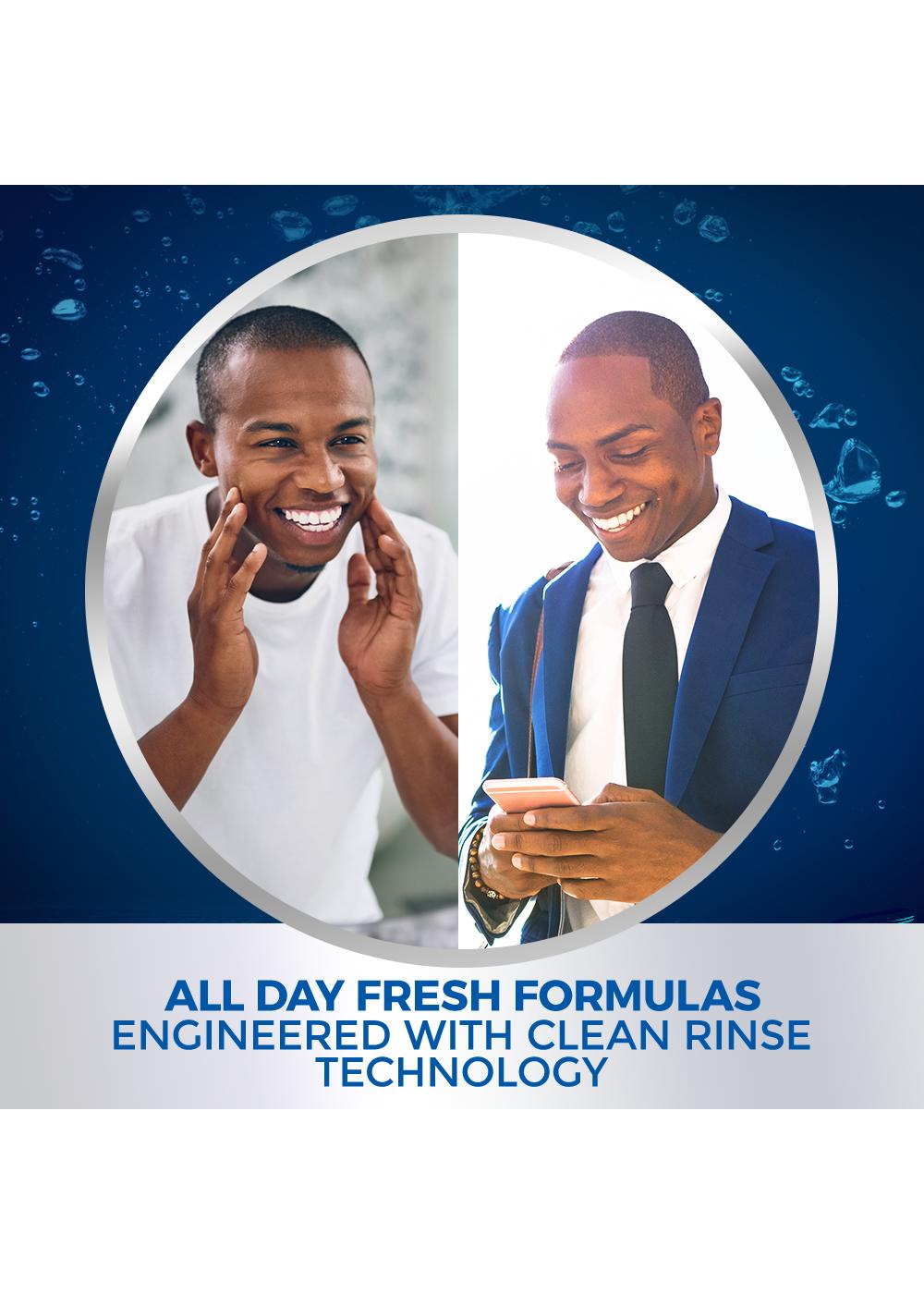 Dial Men 3-in-1 Body, Hair & Face Wash - Hydro Fresh; image 2 of 6