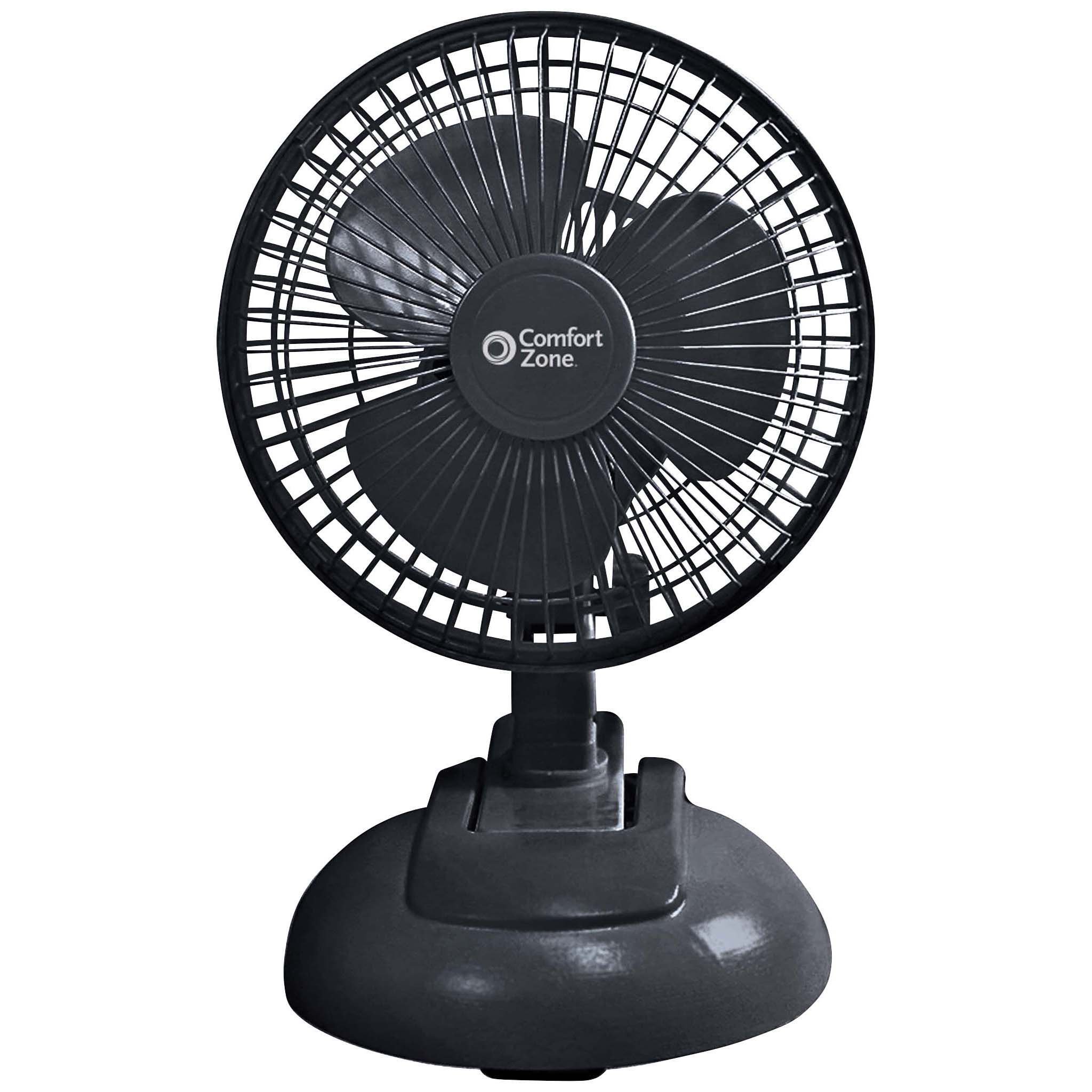 Comfort Zone Clip Desk Combo Fan Shop Fans Air Purifiers At H E B