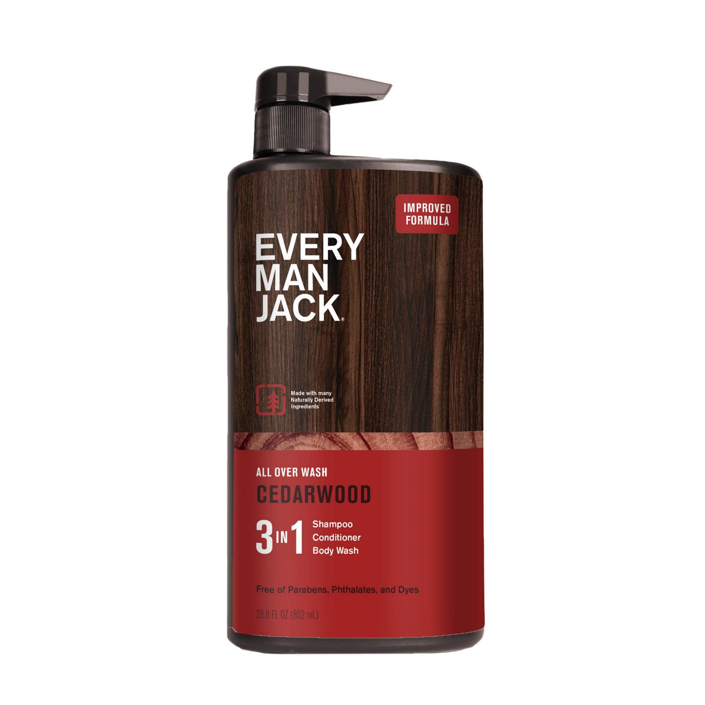 Every Man Jack All Over Wash - Cedarwood; image 1 of 2