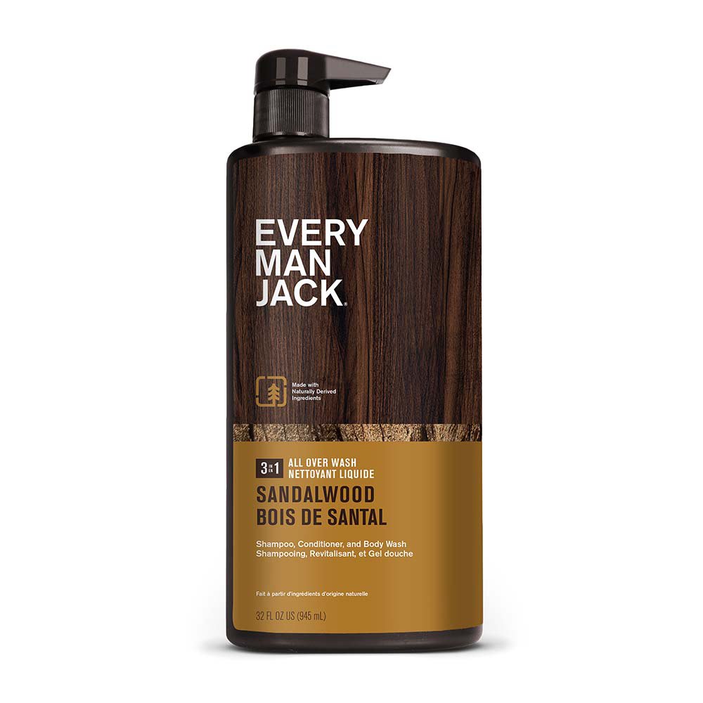 Every Man Jack All Over Wash Sandalwood Shop Body wash at HEB