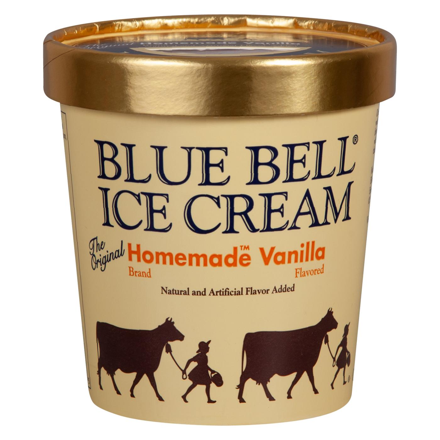 Blue Bell Homemade Vanilla Ice Cream Shop Ice cream at HEB