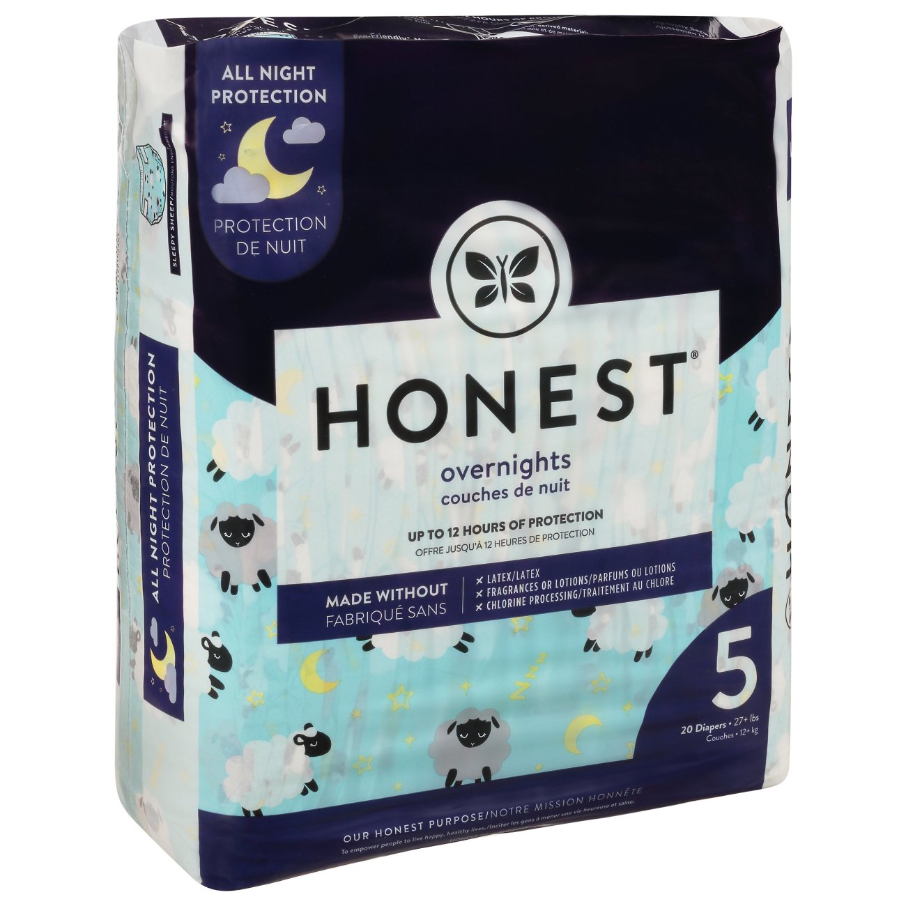 honest company overnight diapers size 3