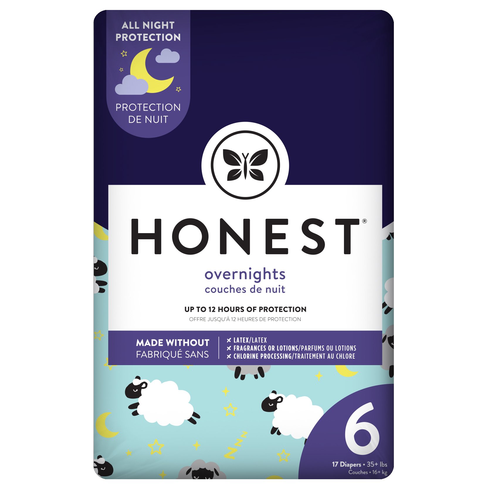 Overnight Diapers, Honest