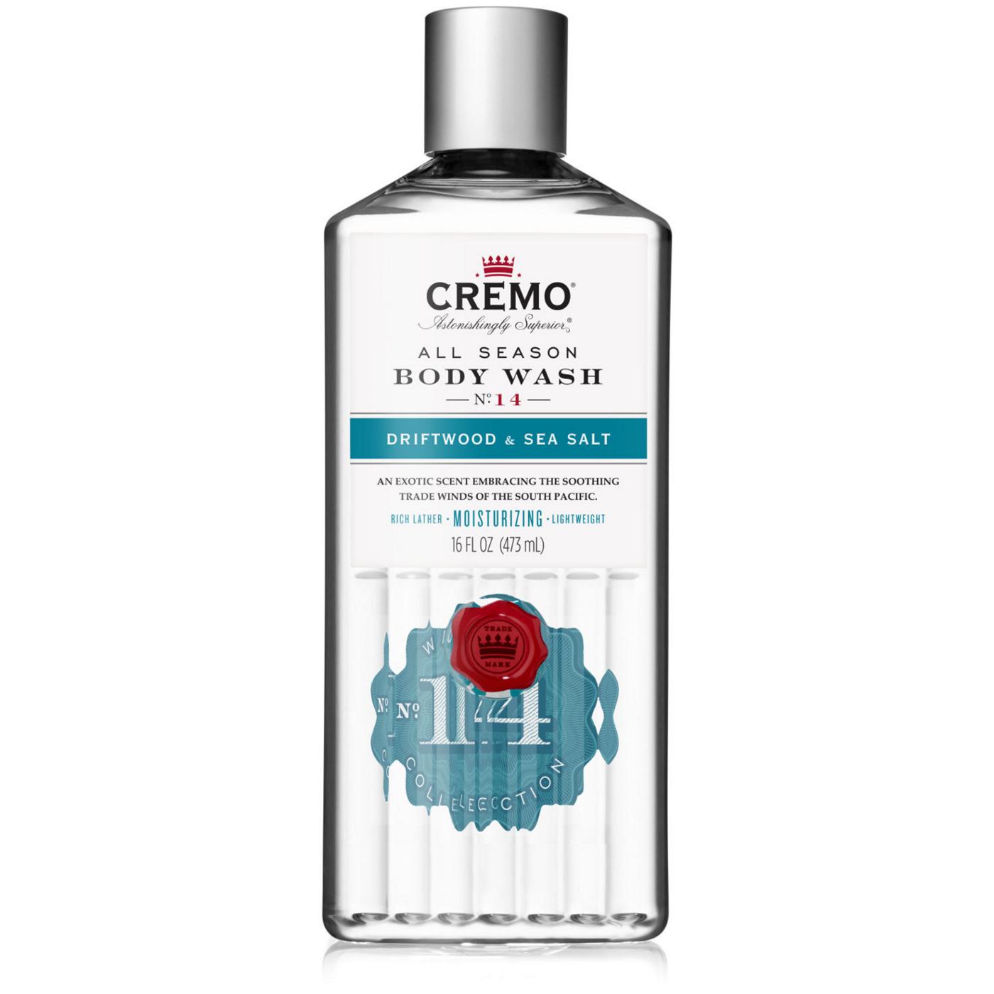 Cremo Body Wash - Seagrass & Driftwood; image 1 of 5