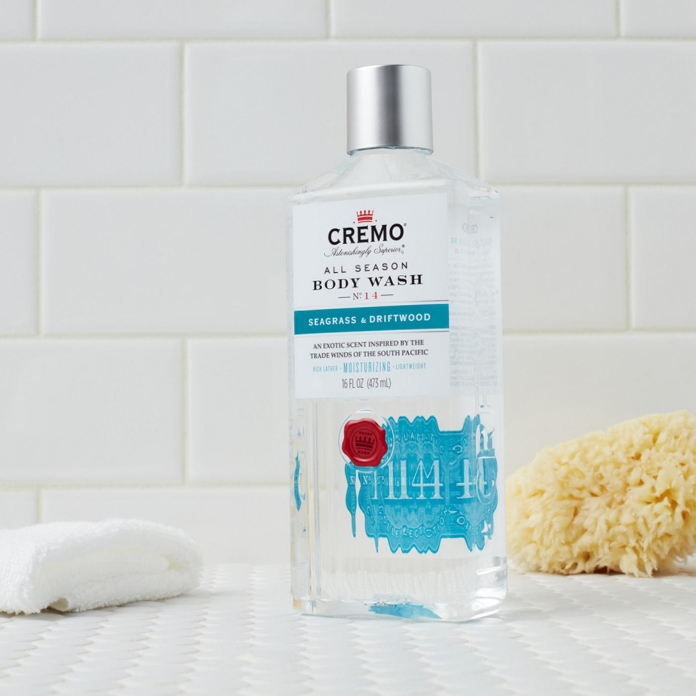 Cremo Body Wash - Seagrass & Driftwood; image 4 of 5