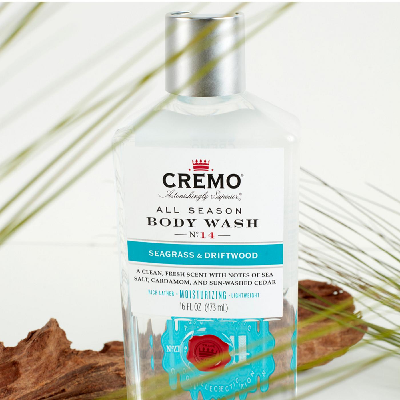 Cremo Body Wash - Seagrass & Driftwood; image 5 of 5