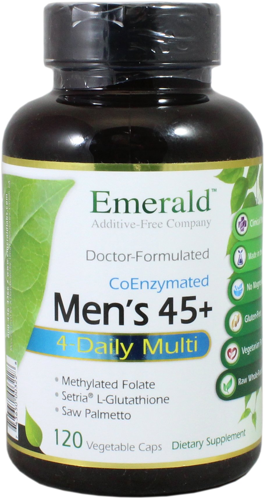 emerald l glutathione Emerald Labs High Potency Mens 45+, 120 Ct | Central Market